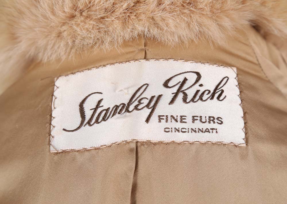Vintage Stanley Rich Fox Fur Jacket