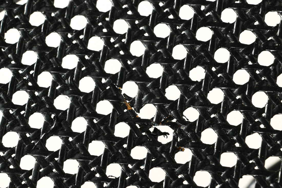 Black Wooden Folding Rocking Chair