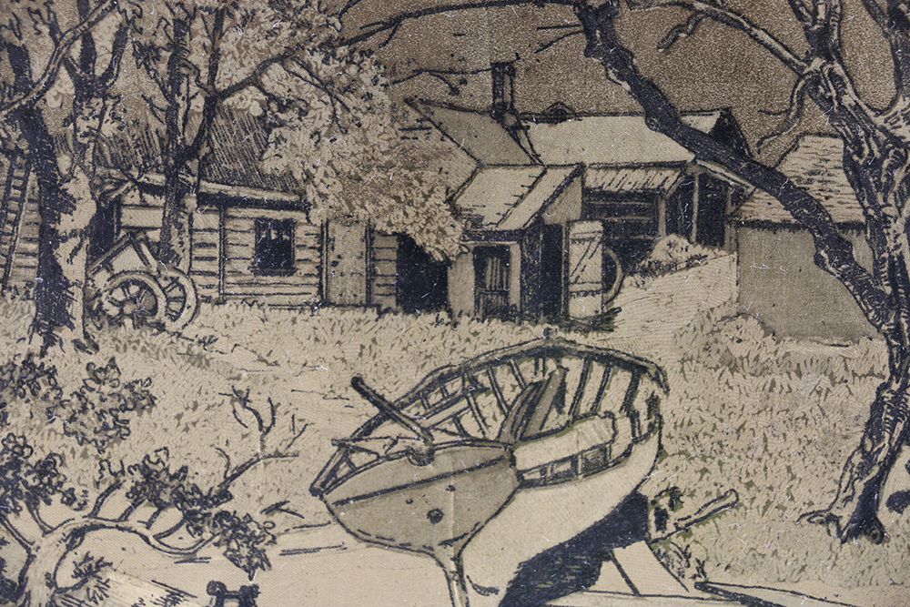 Lionel Barrymore Gold Foil Etchings