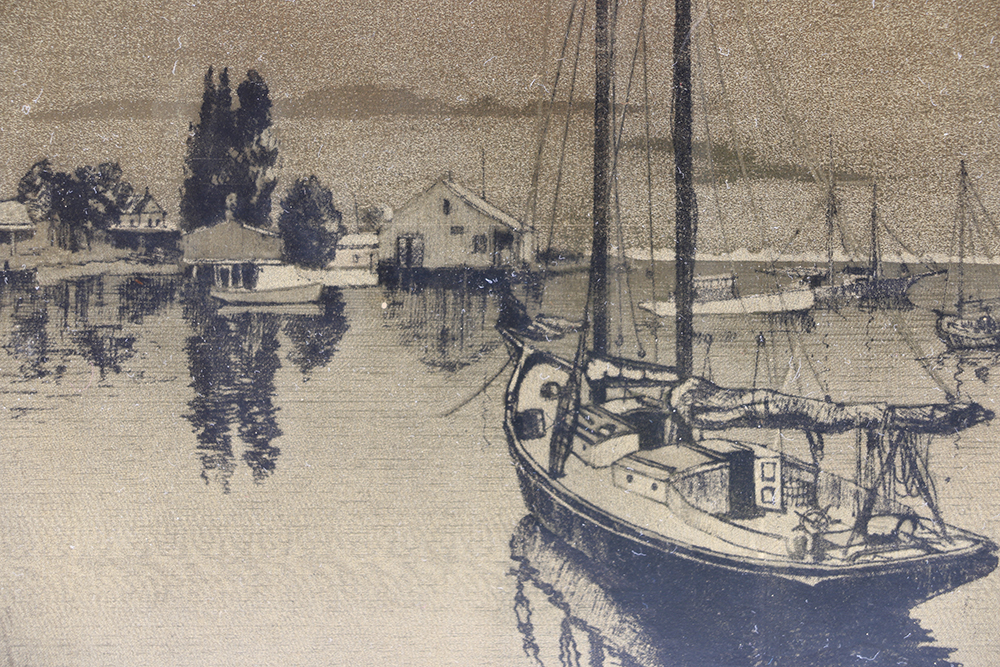 Lionel Barrymore Gold Foil Etchings