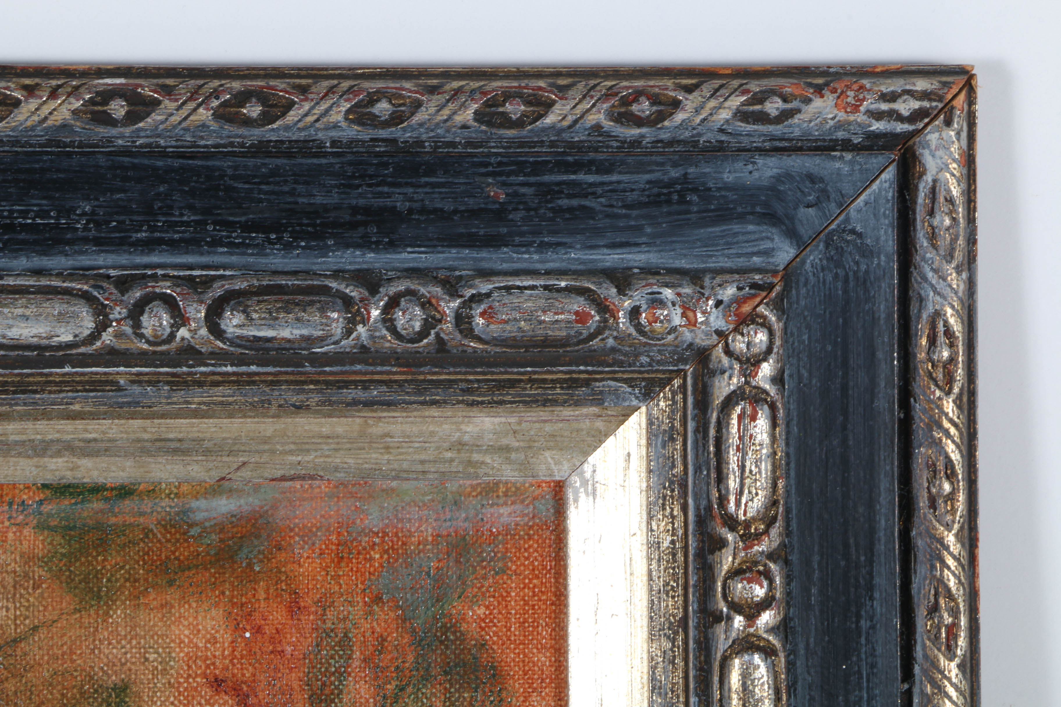 Original Oil on Board of Nude Blonde Woman