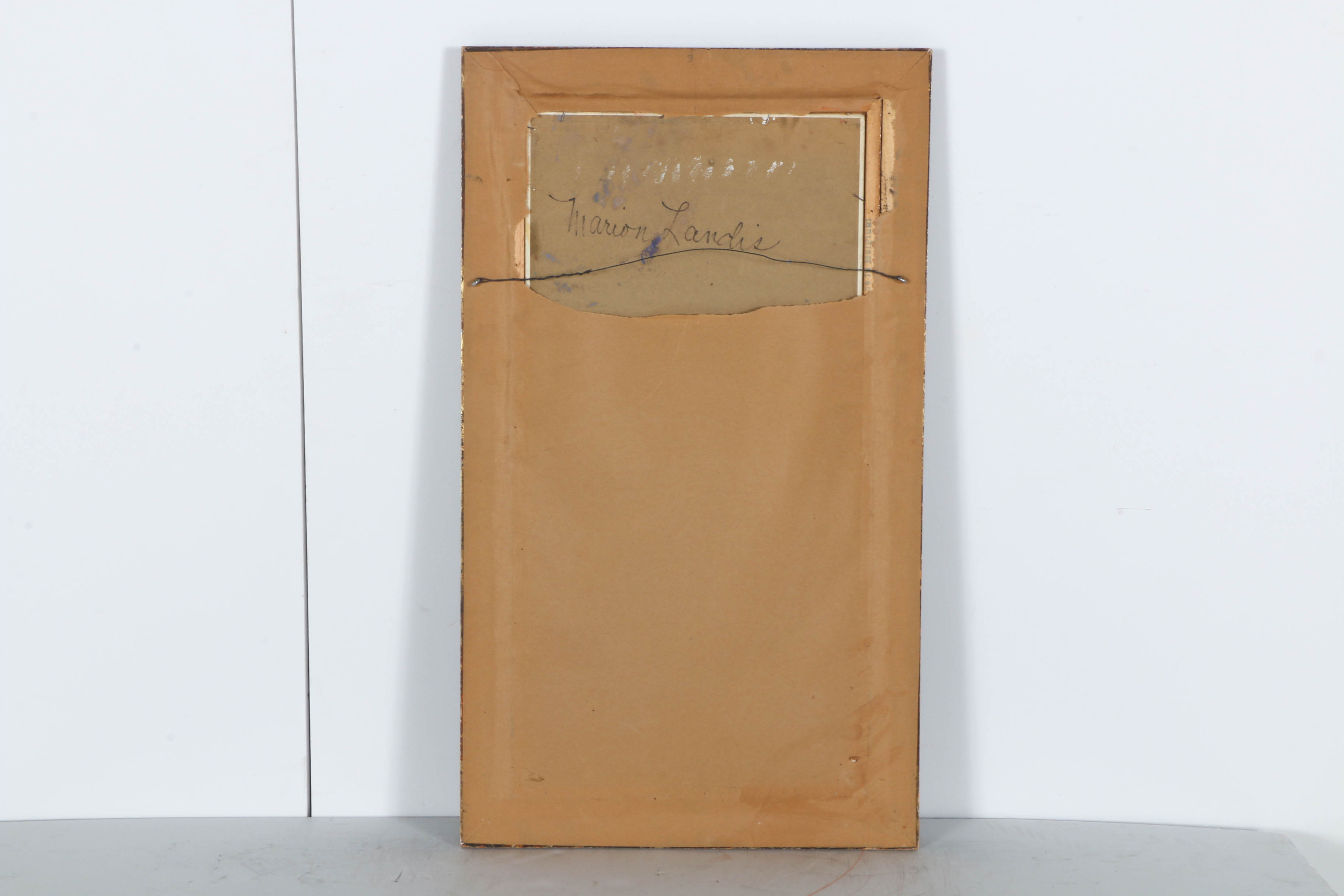 Original Oil on Board of Nude Blonde Woman