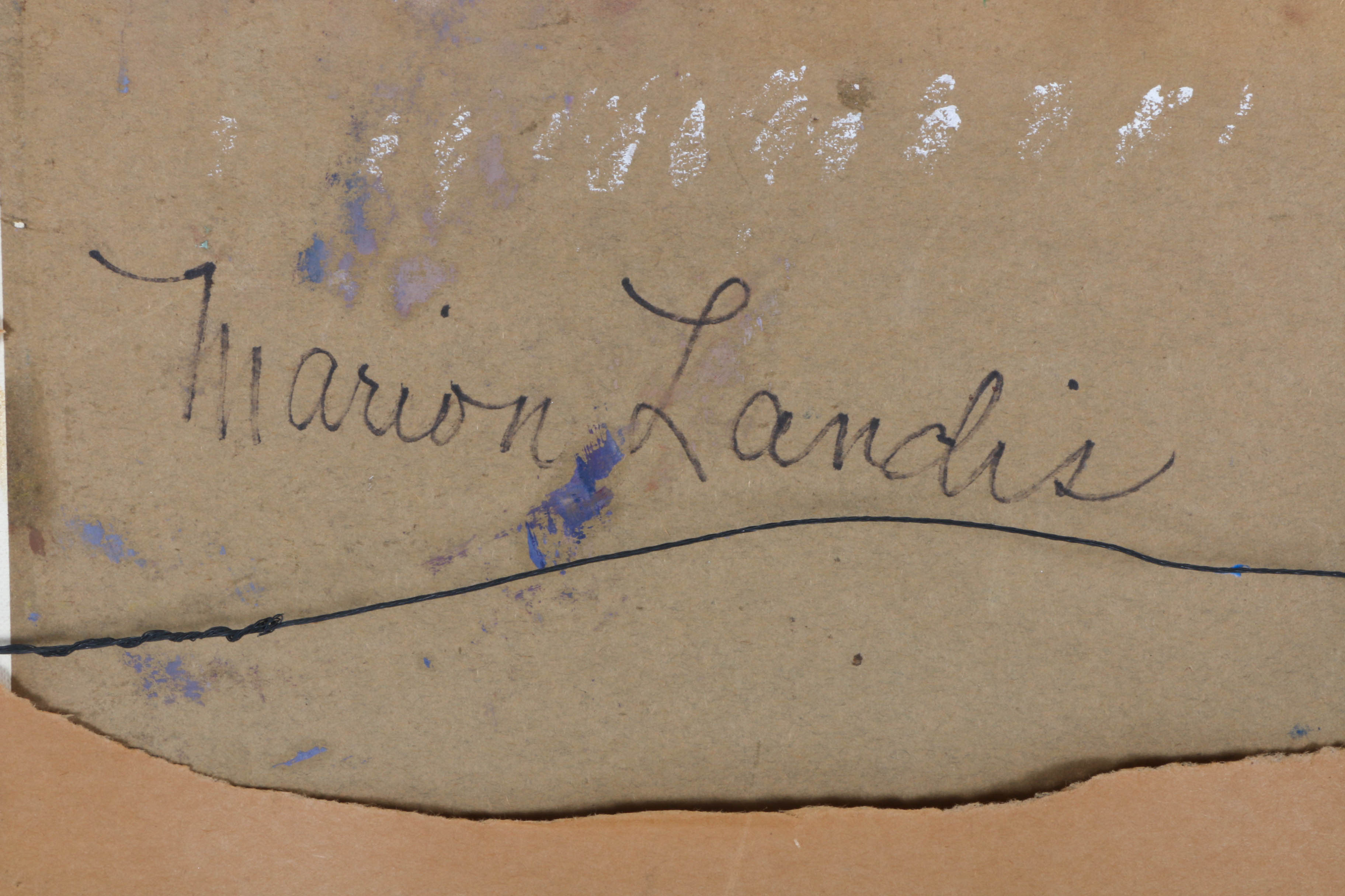 Original Oil on Board of Nude Blonde Woman