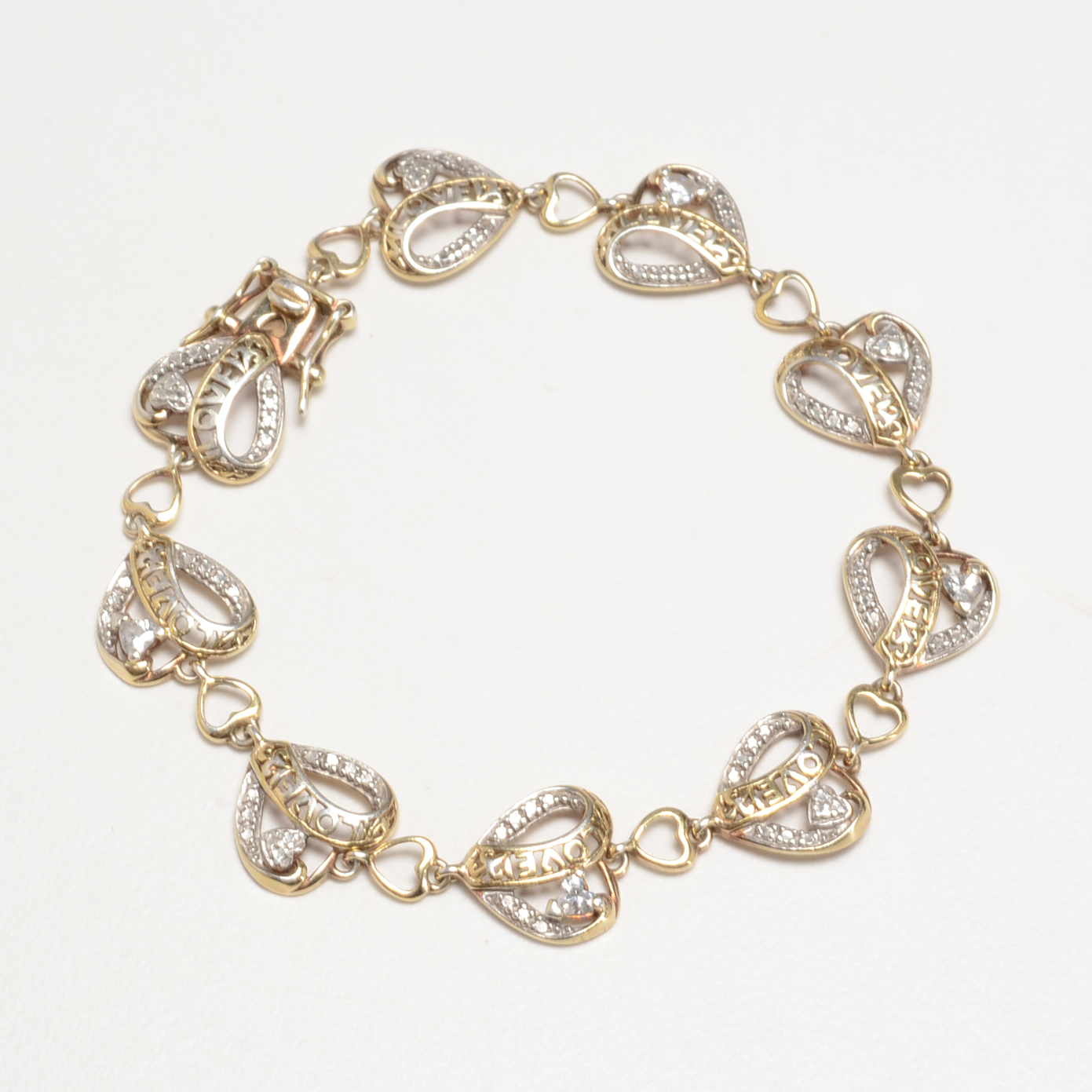 Group of Bracelets, Mostly Stamped 925