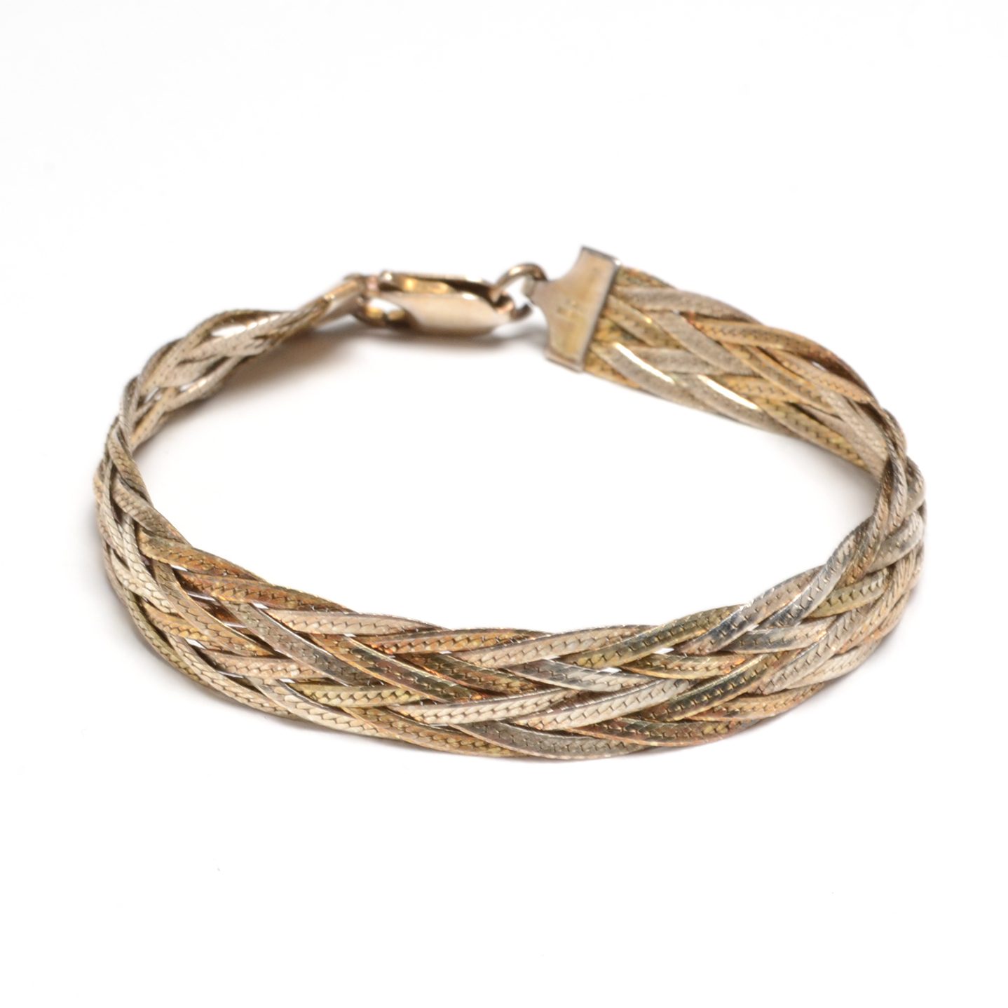 Group of Bracelets, Mostly Stamped 925