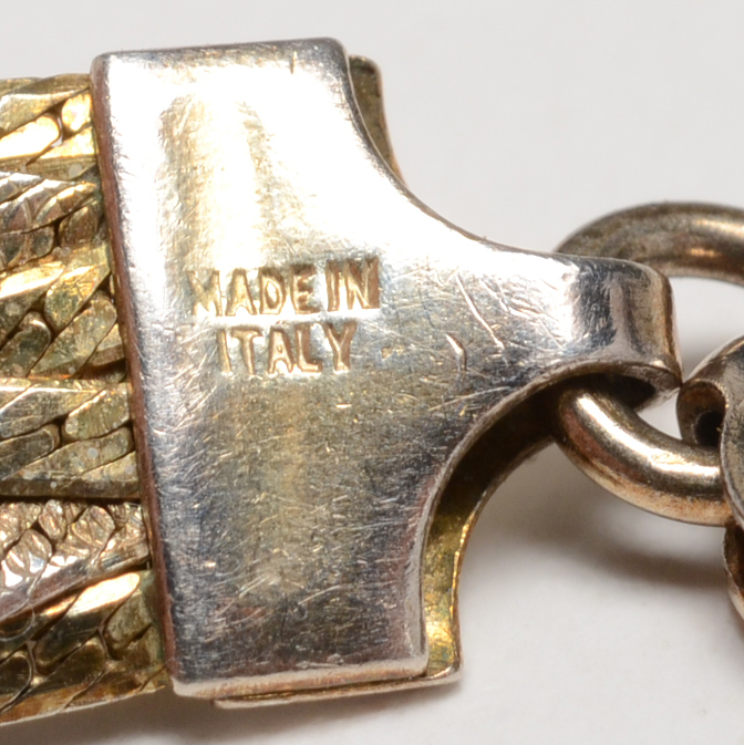 Group of Bracelets, Mostly Stamped 925