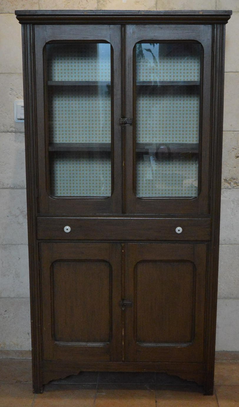 Vintage Wooden Kitchen Cupboard