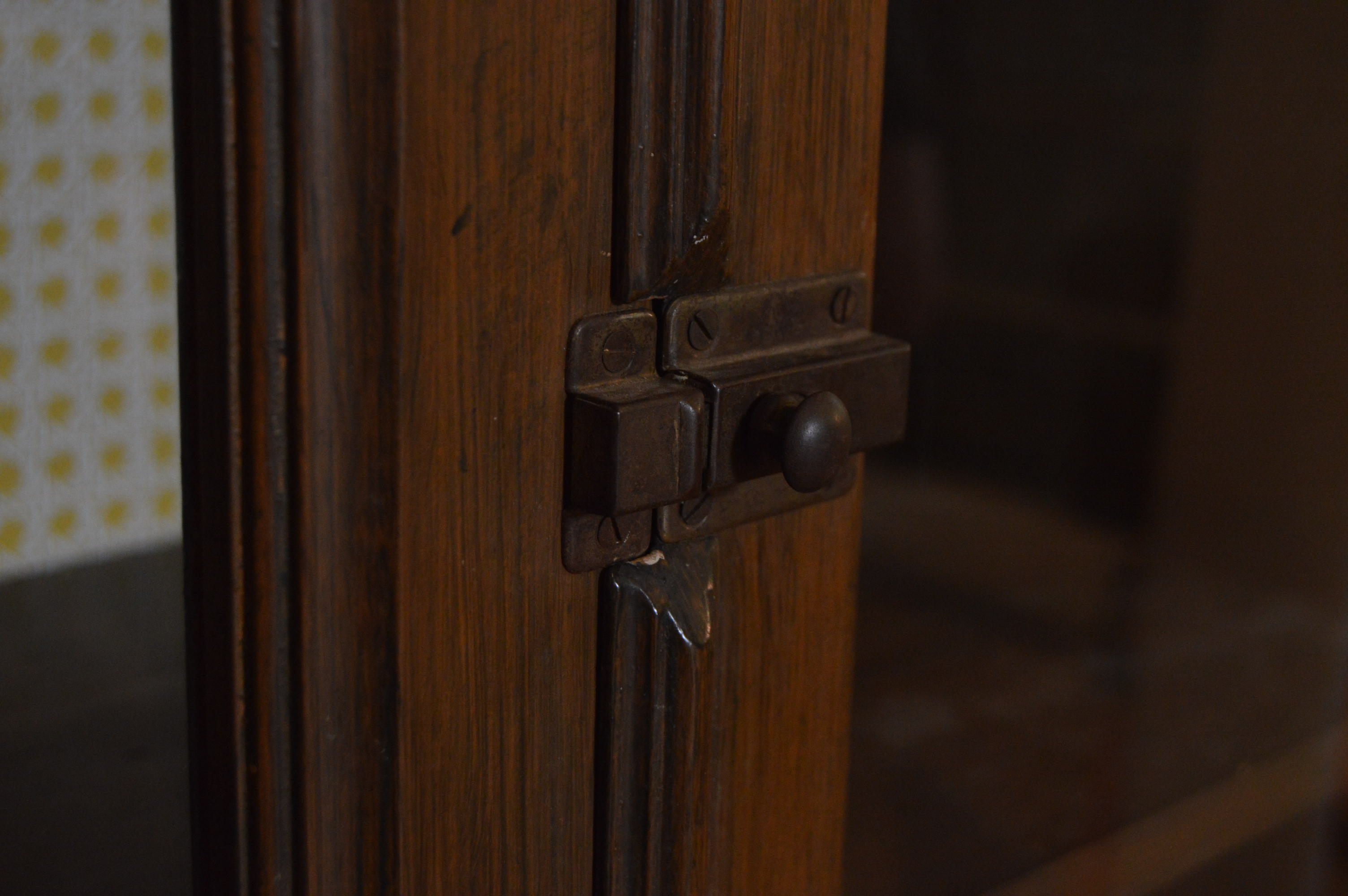 Vintage Wooden Kitchen Cupboard