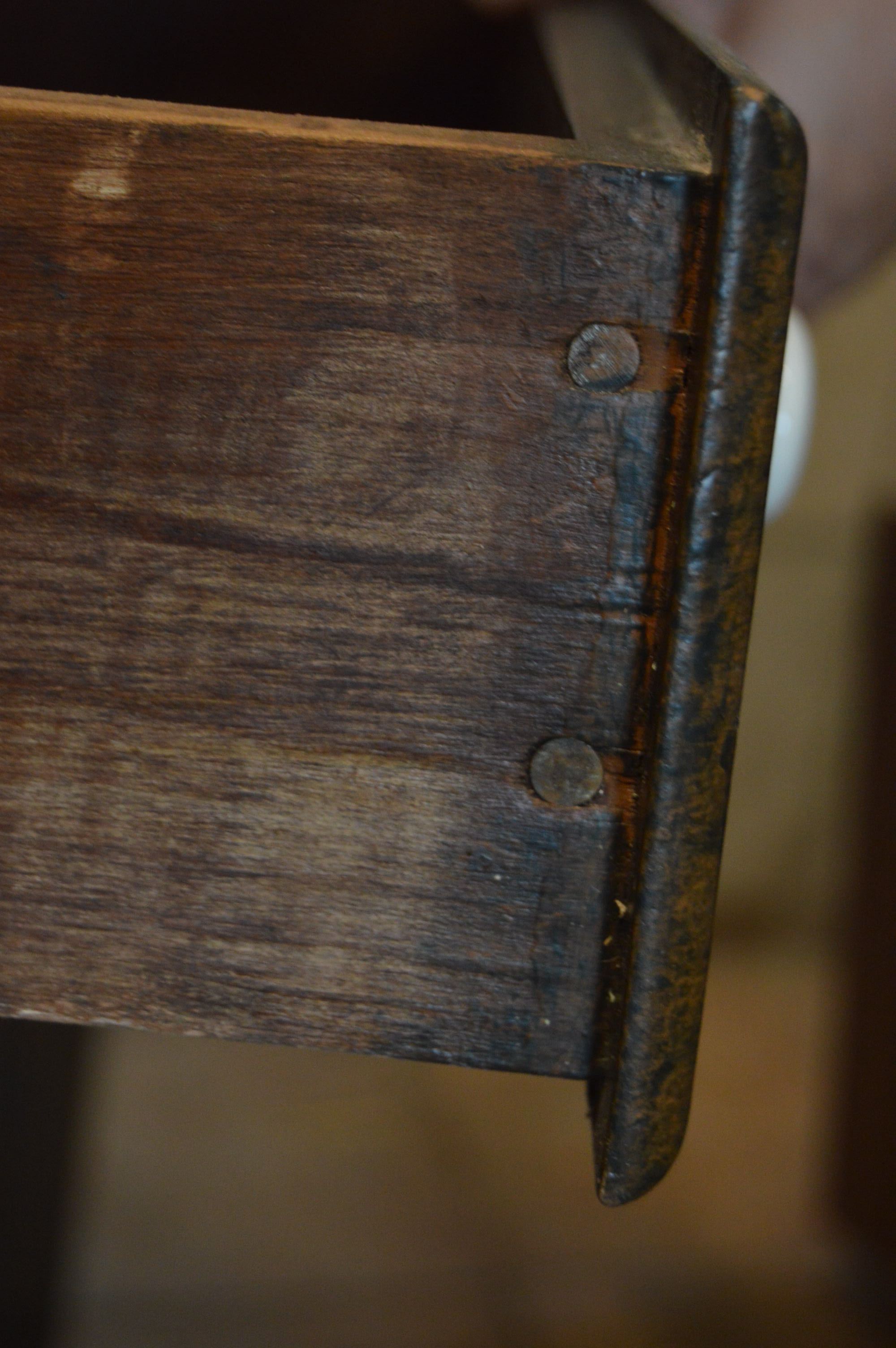 Vintage Wooden Kitchen Cupboard