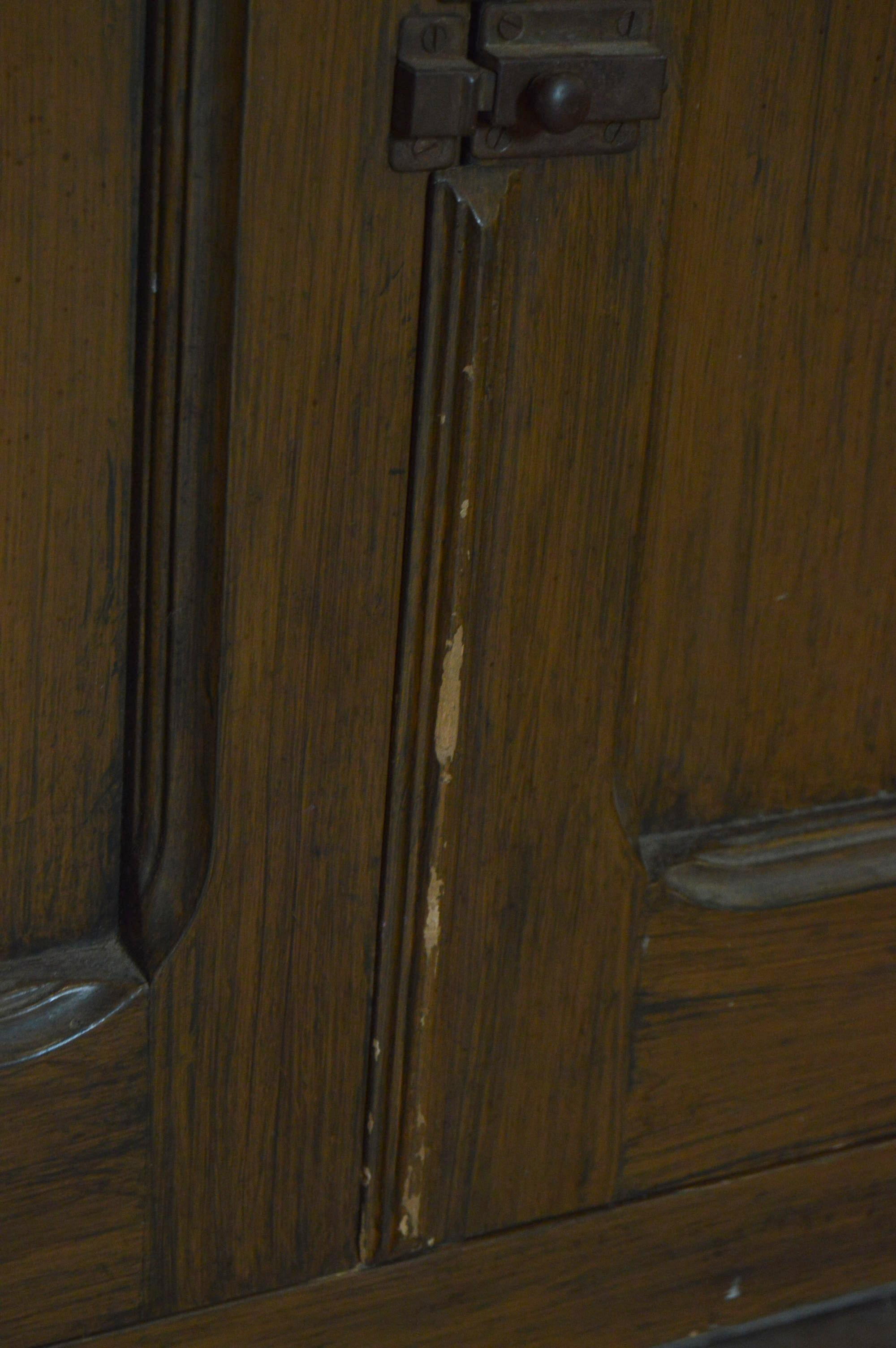 Vintage Wooden Kitchen Cupboard