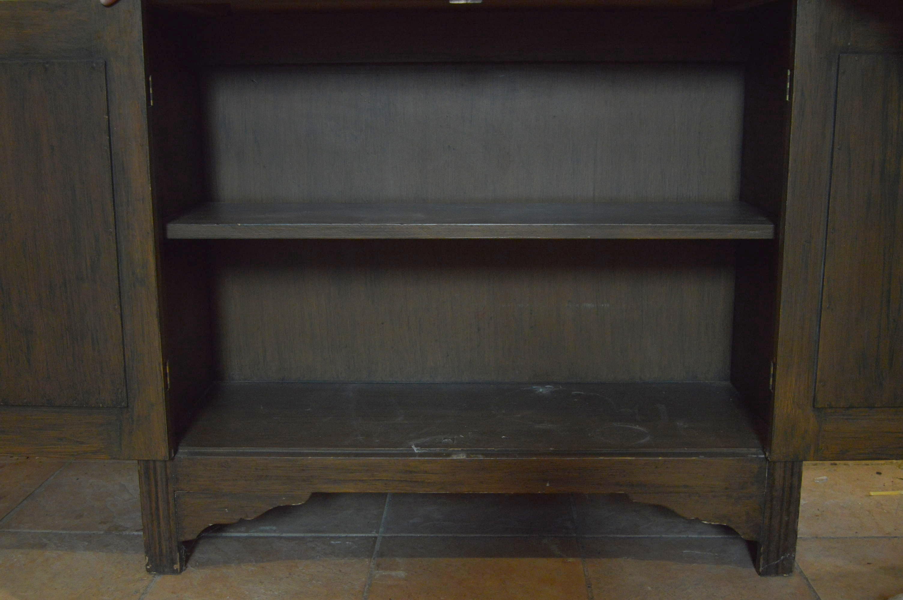Vintage Wooden Kitchen Cupboard