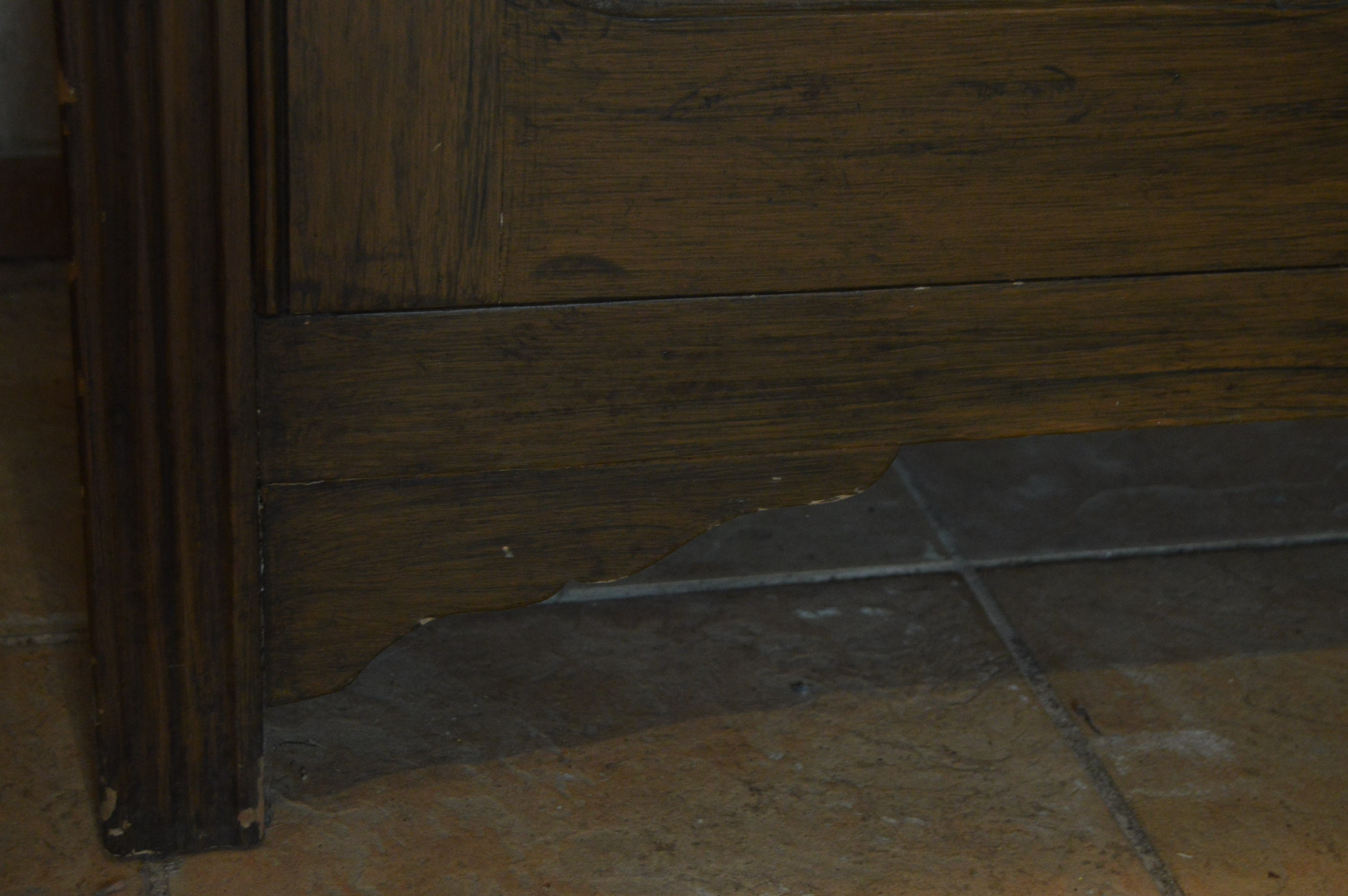 Vintage Wooden Kitchen Cupboard