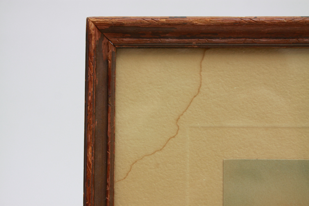 Signed David Davidson Hand-Colored Photograph