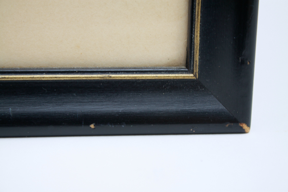 Fred Pegram Signed Engraving of a Woman in a Field