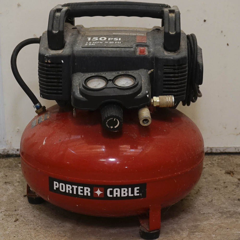 Porter Cable 150 PSI 6 Gallon Air Compressor