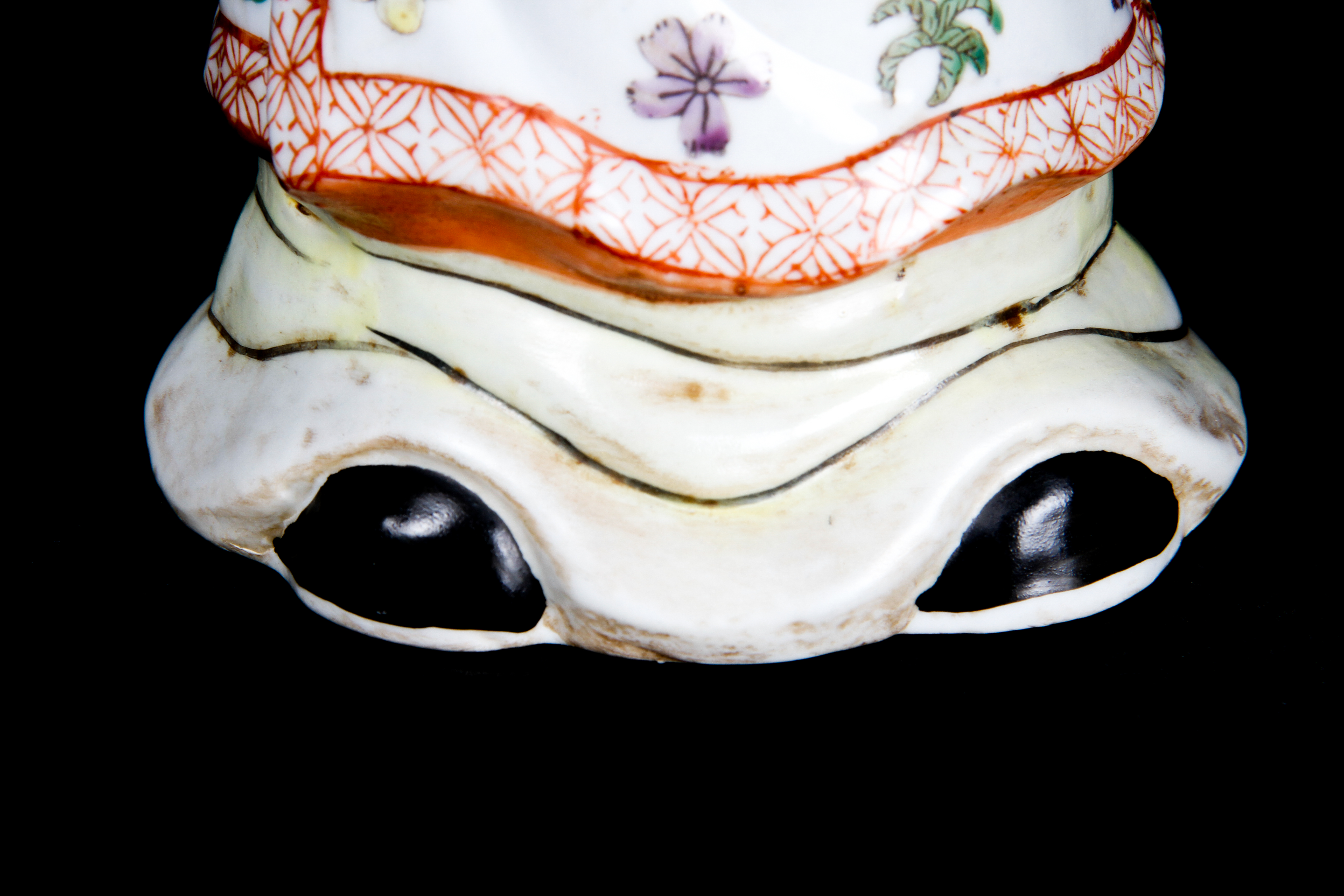 Pair of Chinese Boy and Girl Porcelain Figurines