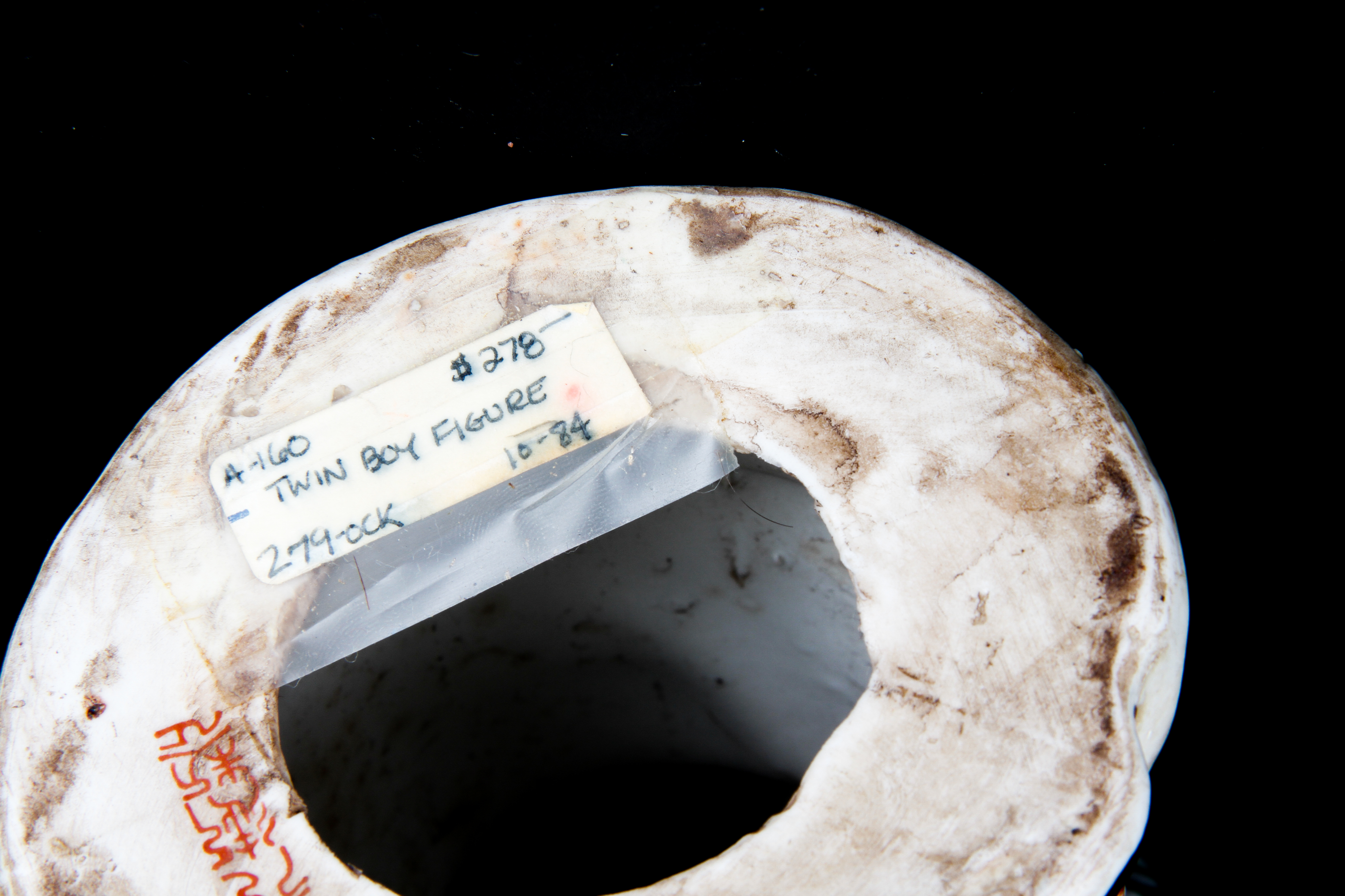 Pair of Chinese Boy and Girl Porcelain Figurines