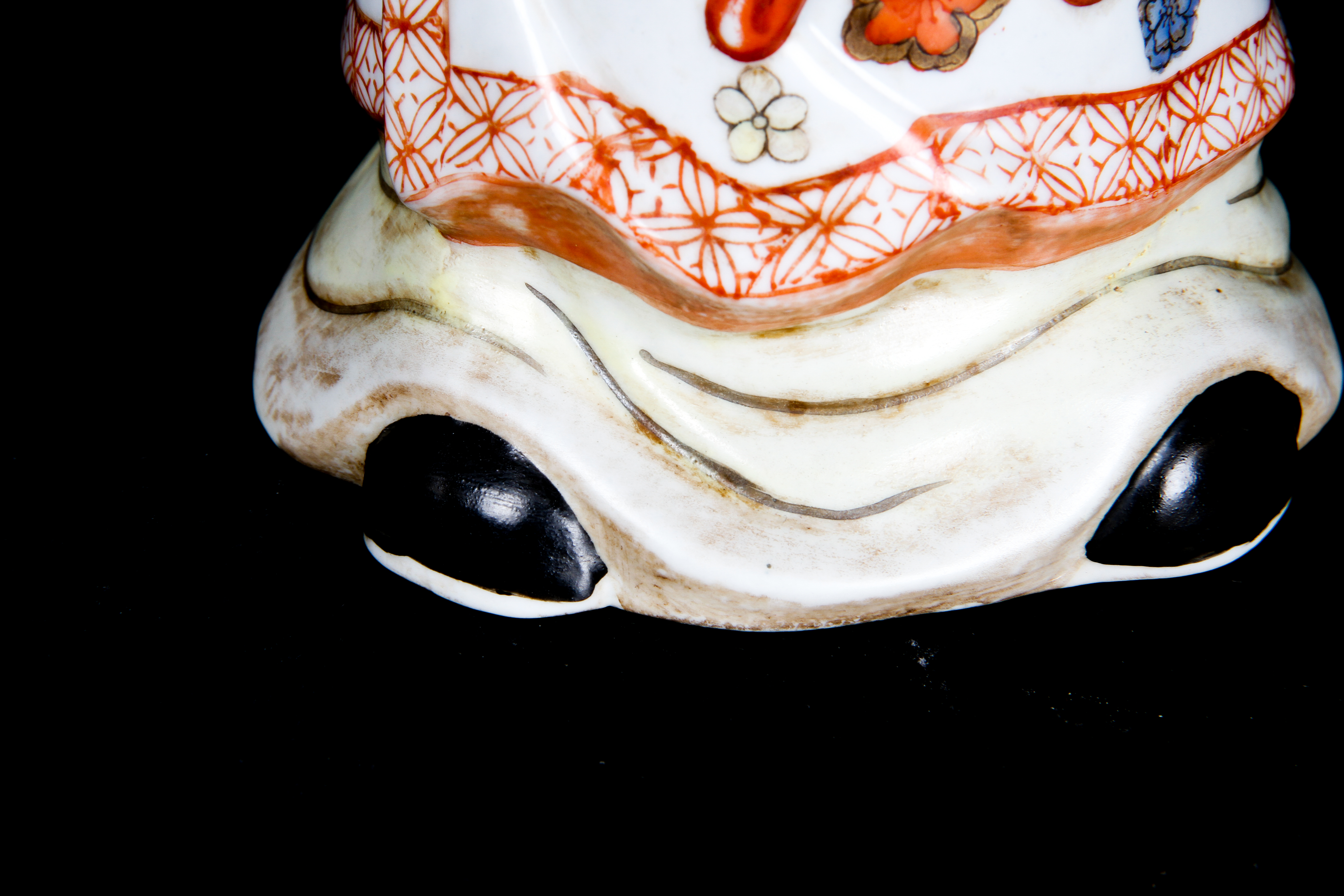 Pair of Chinese Boy and Girl Porcelain Figurines