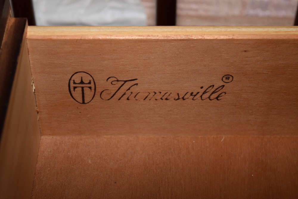 Mahogany Thomasville Dresser with Folding Mirror