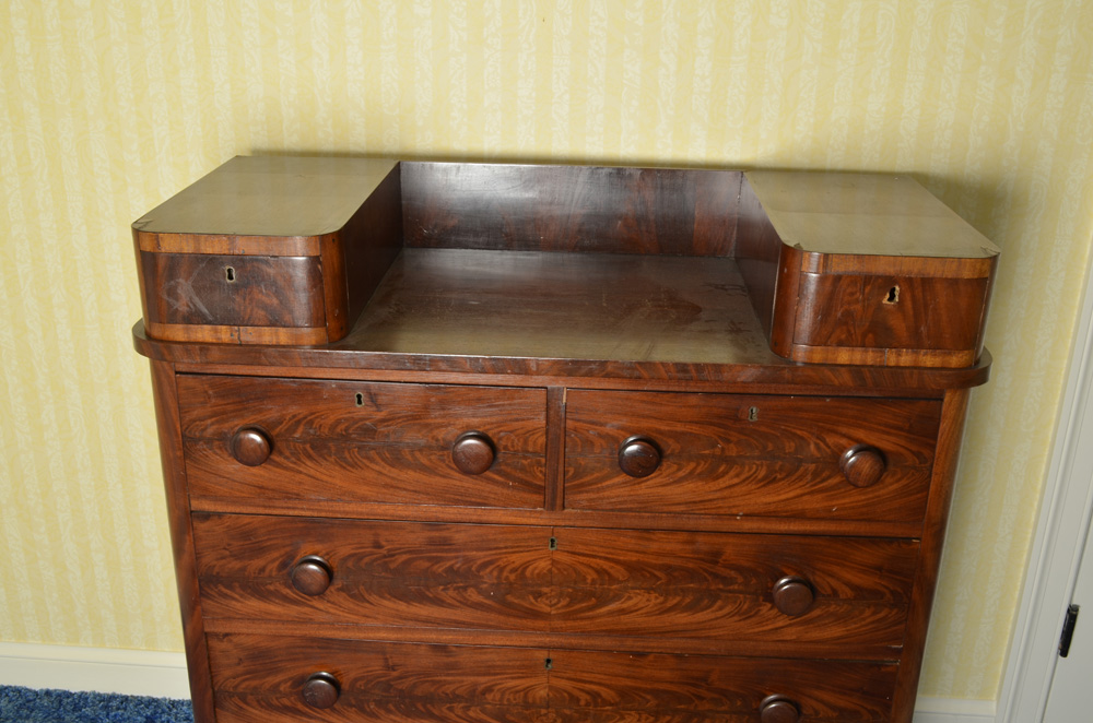 Antique Veneer Dresser