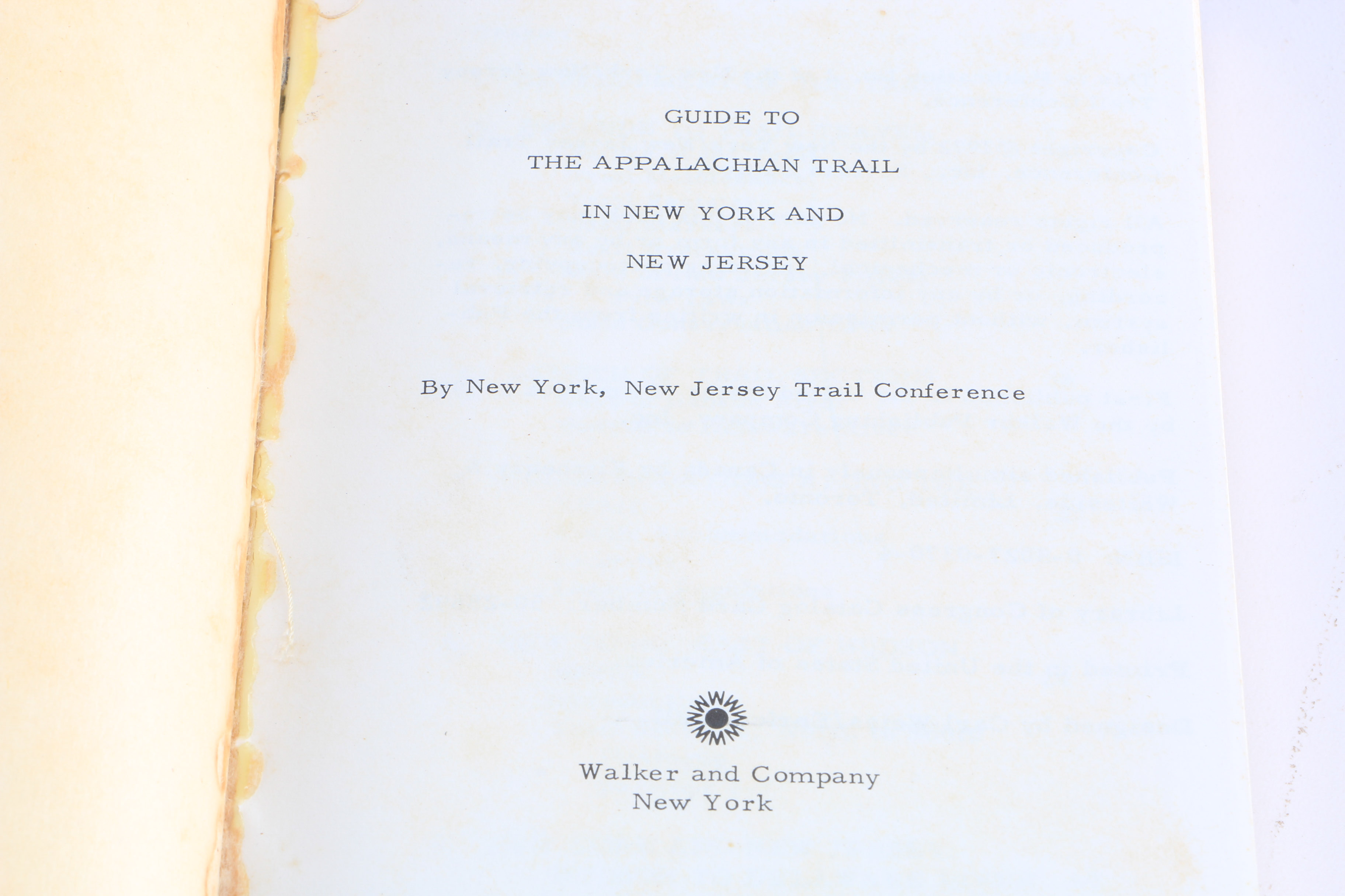 Five Appalachian Trail Books Circa 1975