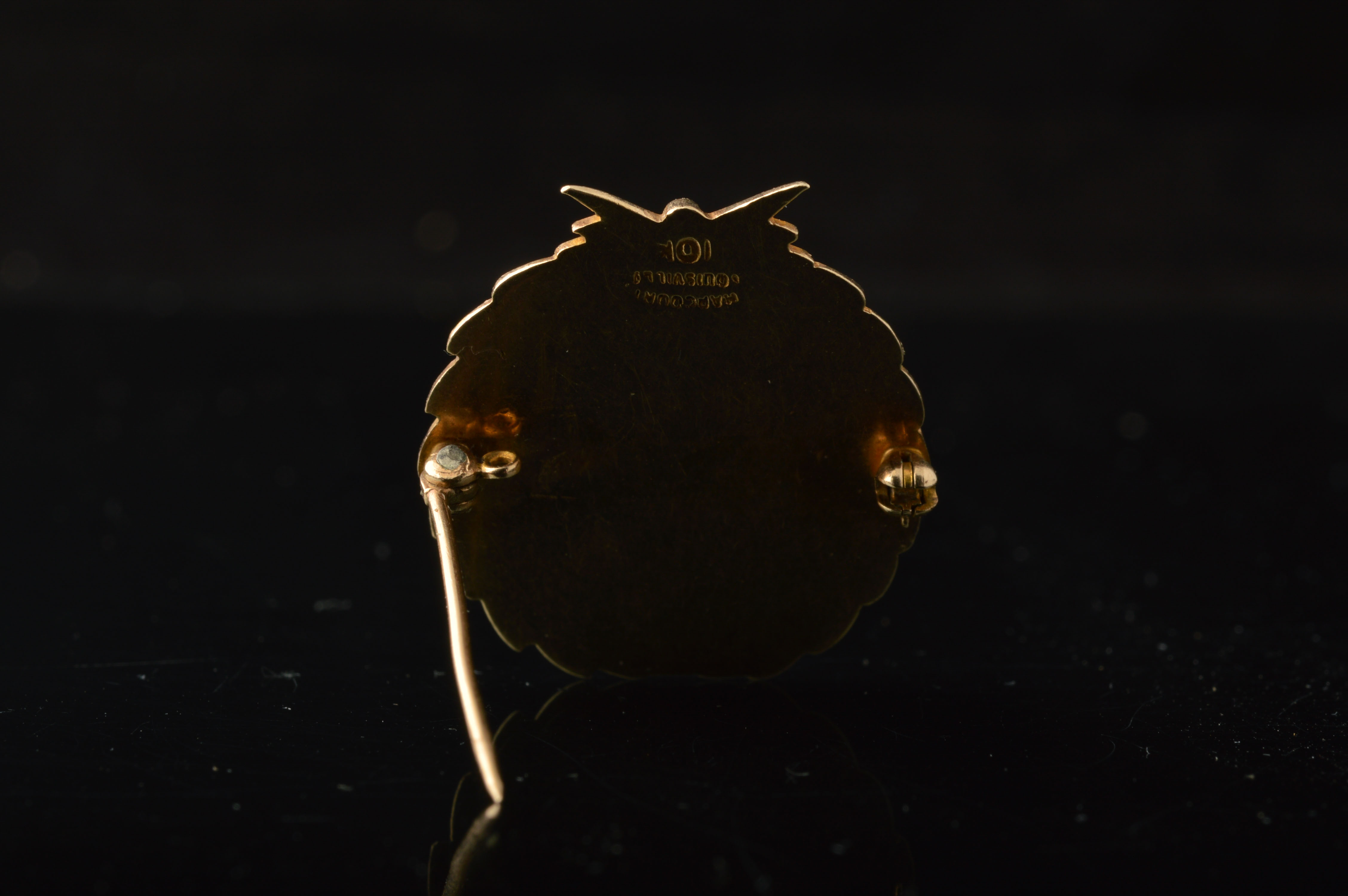 10K Yellow Gold Nurse's Pin