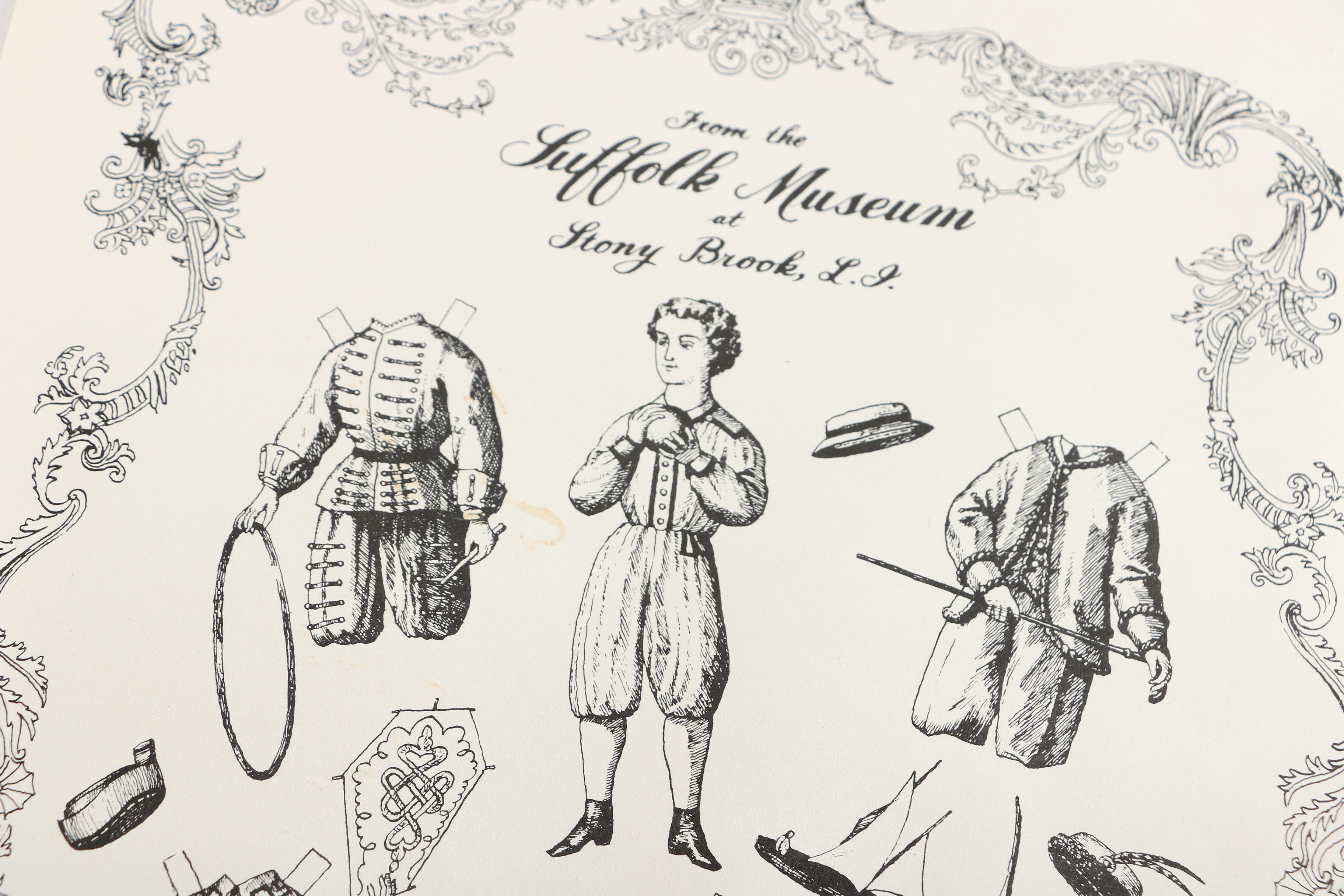 Pair of Vintage Style Offset Lithographs on Paper