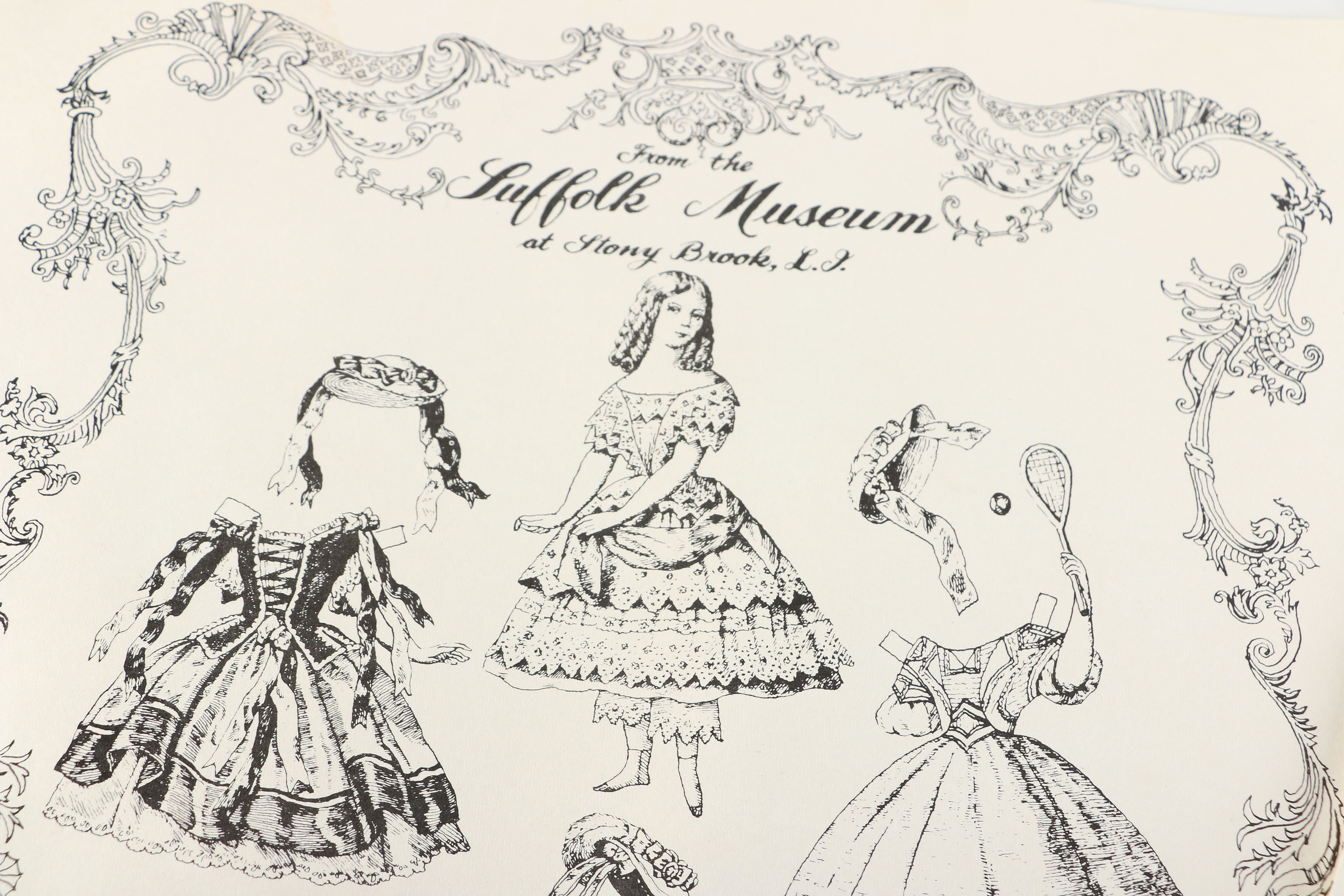 Pair of Vintage Style Offset Lithographs on Paper