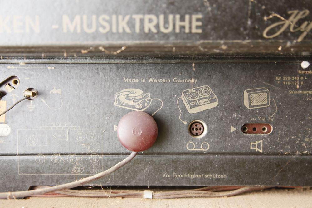 Vintage Telefunken Hymnus Hi-Fi Stereo Console