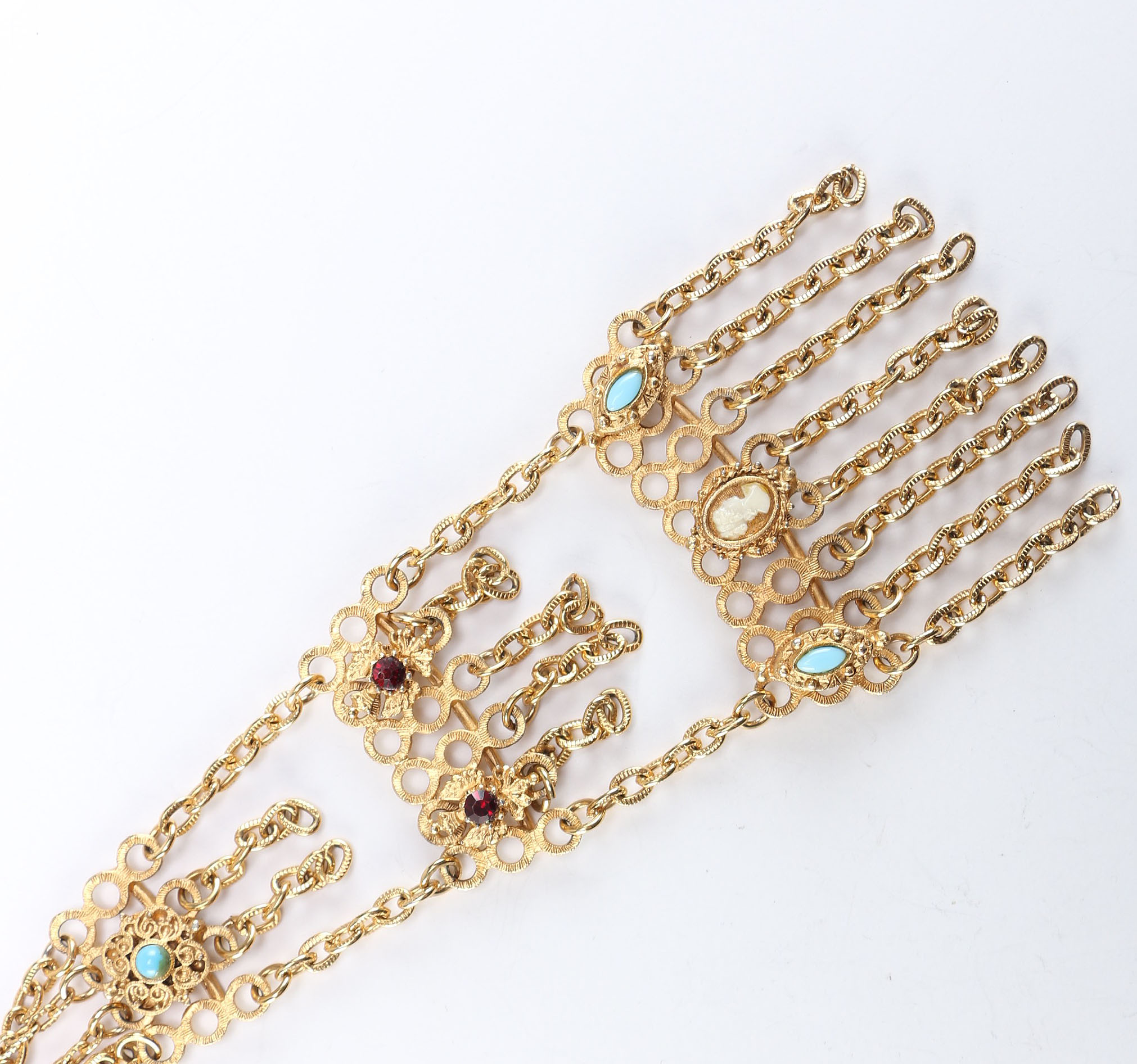 Vintage Lorenza Necklace and Clip Earrings