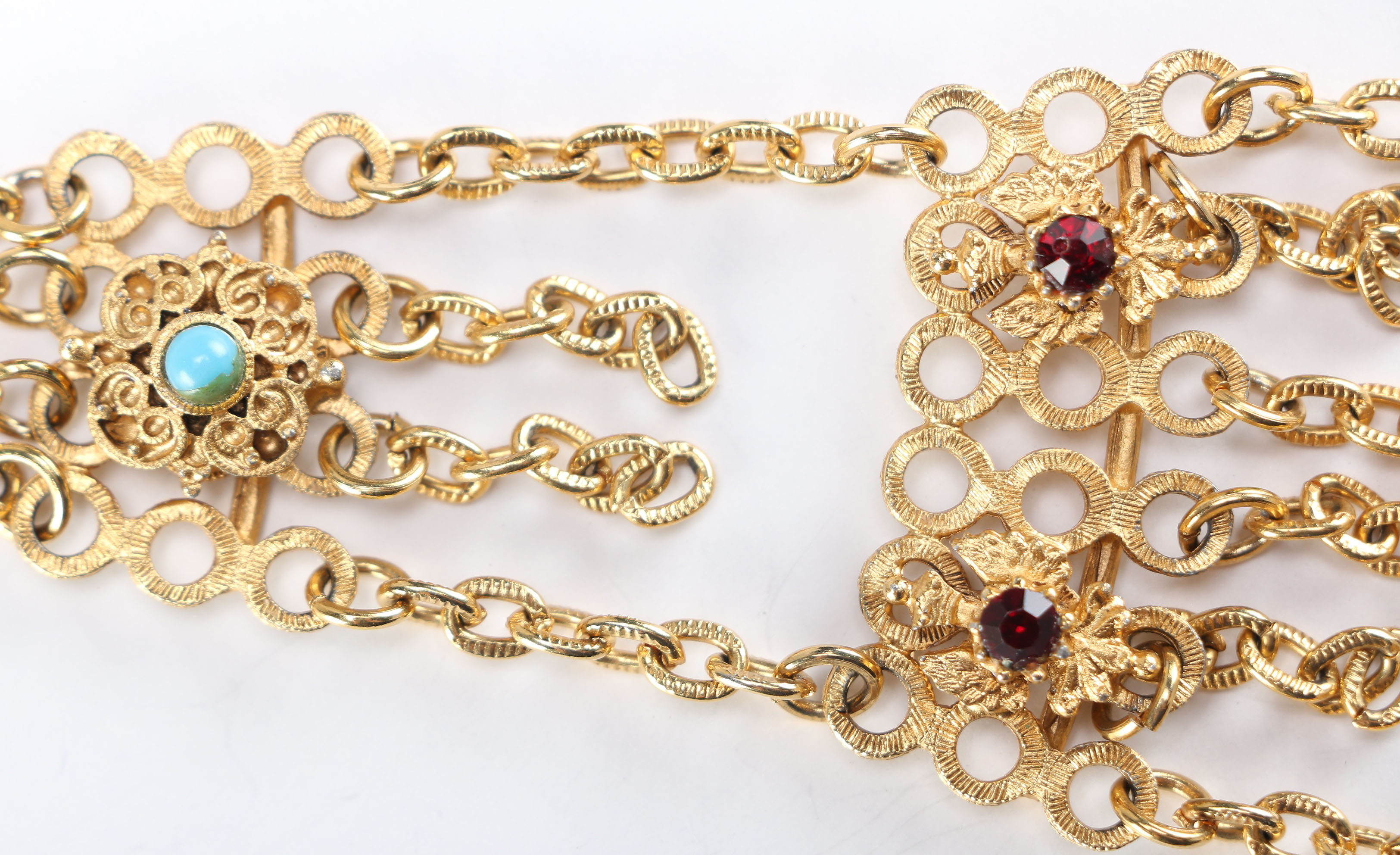 Vintage Lorenza Necklace and Clip Earrings