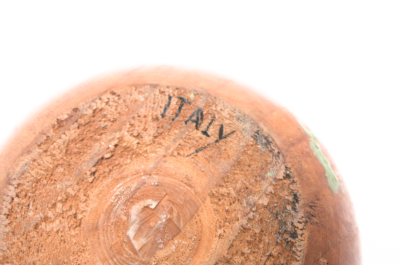 Wooden Pear Shaped Box by Bronzini