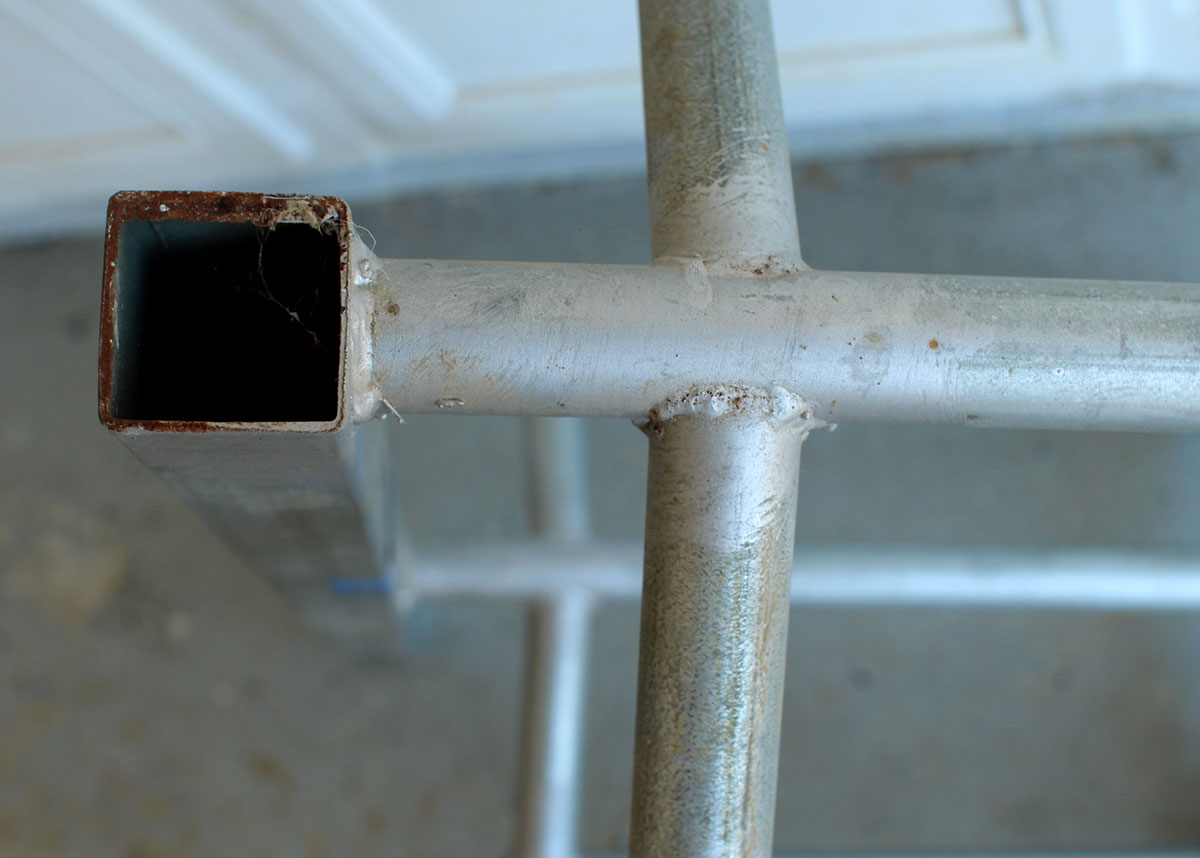 Cast Metal Wall Mount Saddle Rack