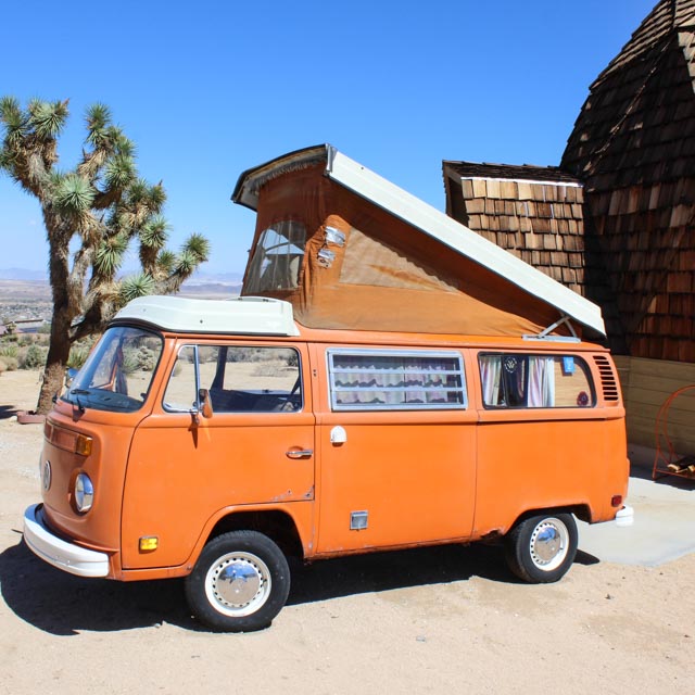 Vintage 1974 Volkswagen Pop-Up Transporter Bus