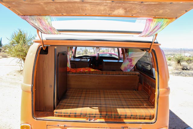 Vintage 1974 Volkswagen Pop-Up Transporter Bus