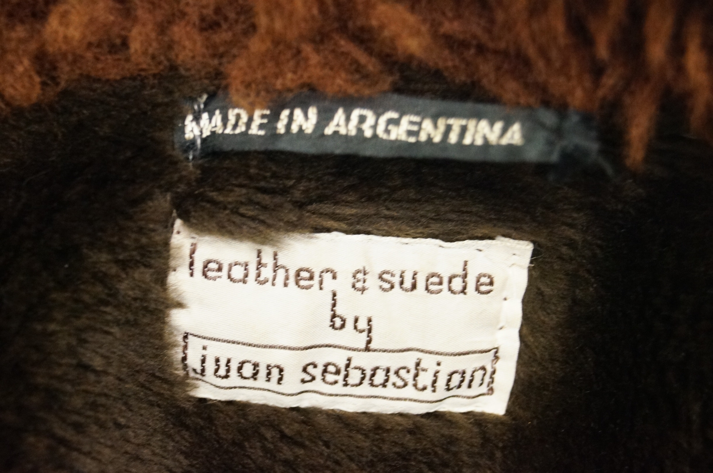 Vintage Suede Jacket by Juan Sebastian