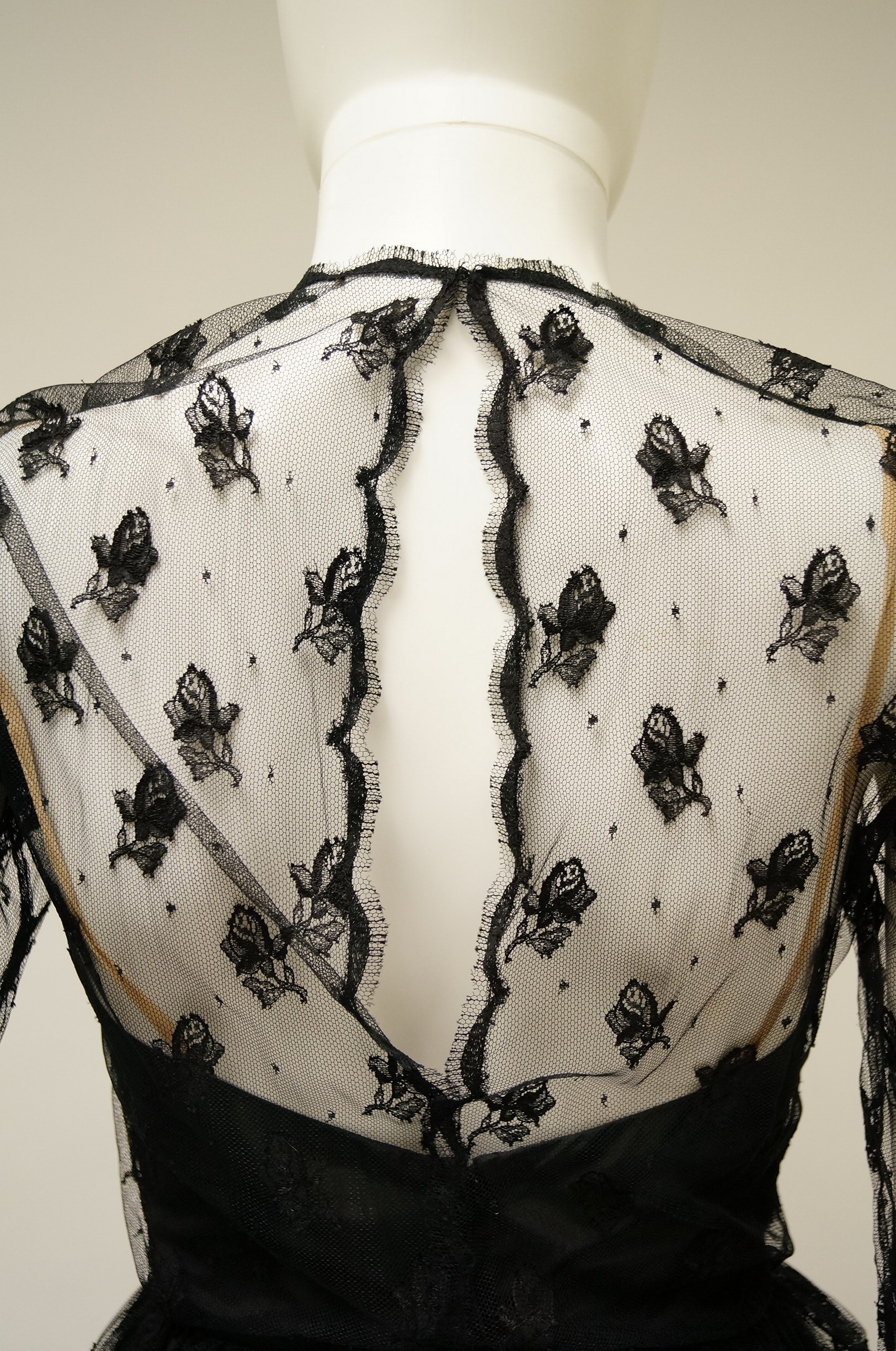 Vintage Black Frances Epstein Party Dress