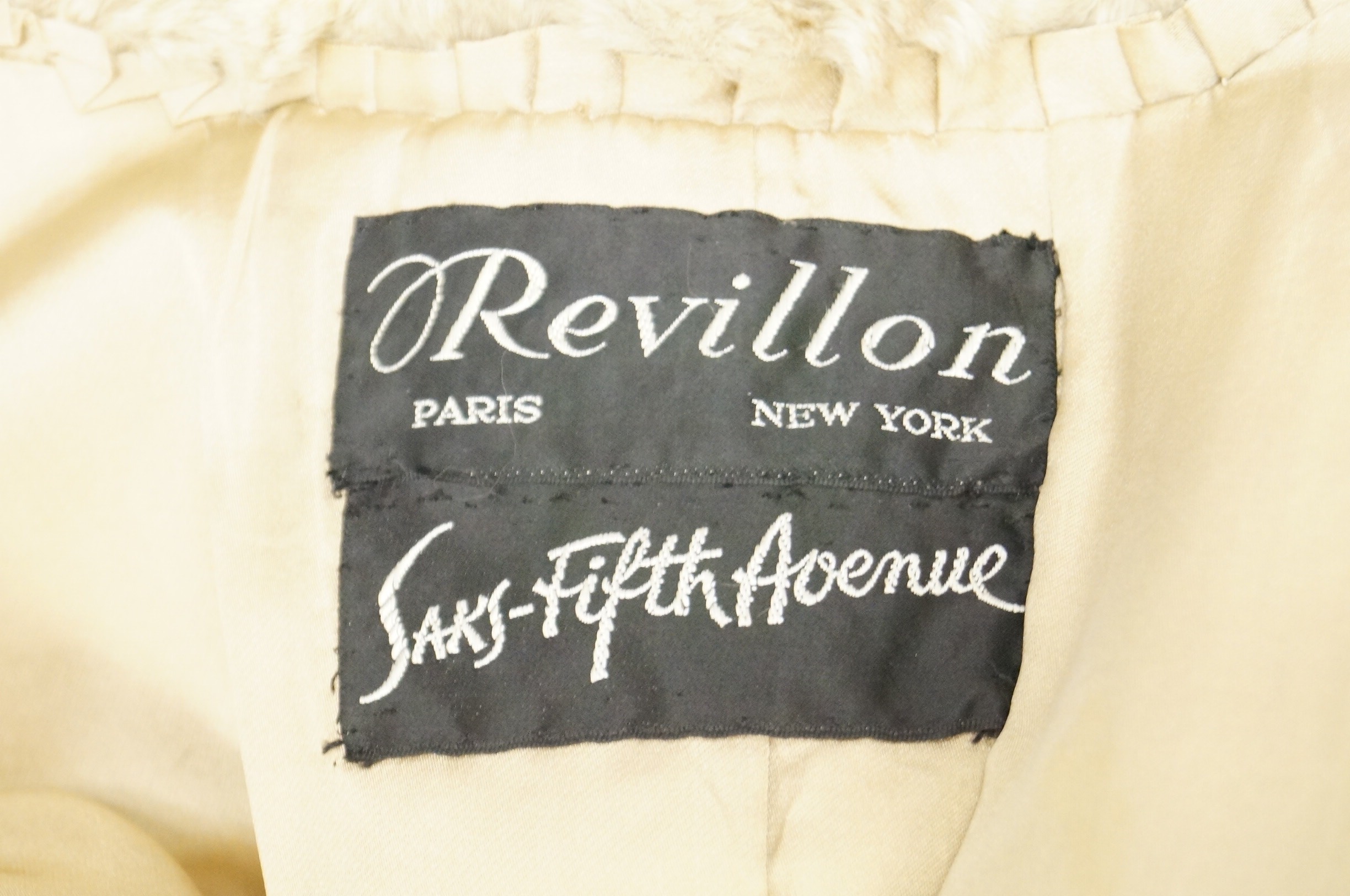 Revillon Rabbit Fur Coat