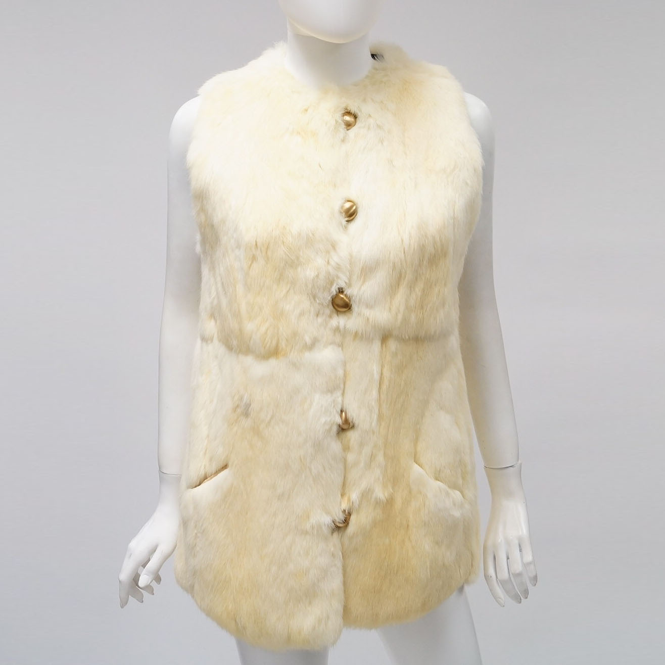 Neiman Marcus Rabbit Fur Vest