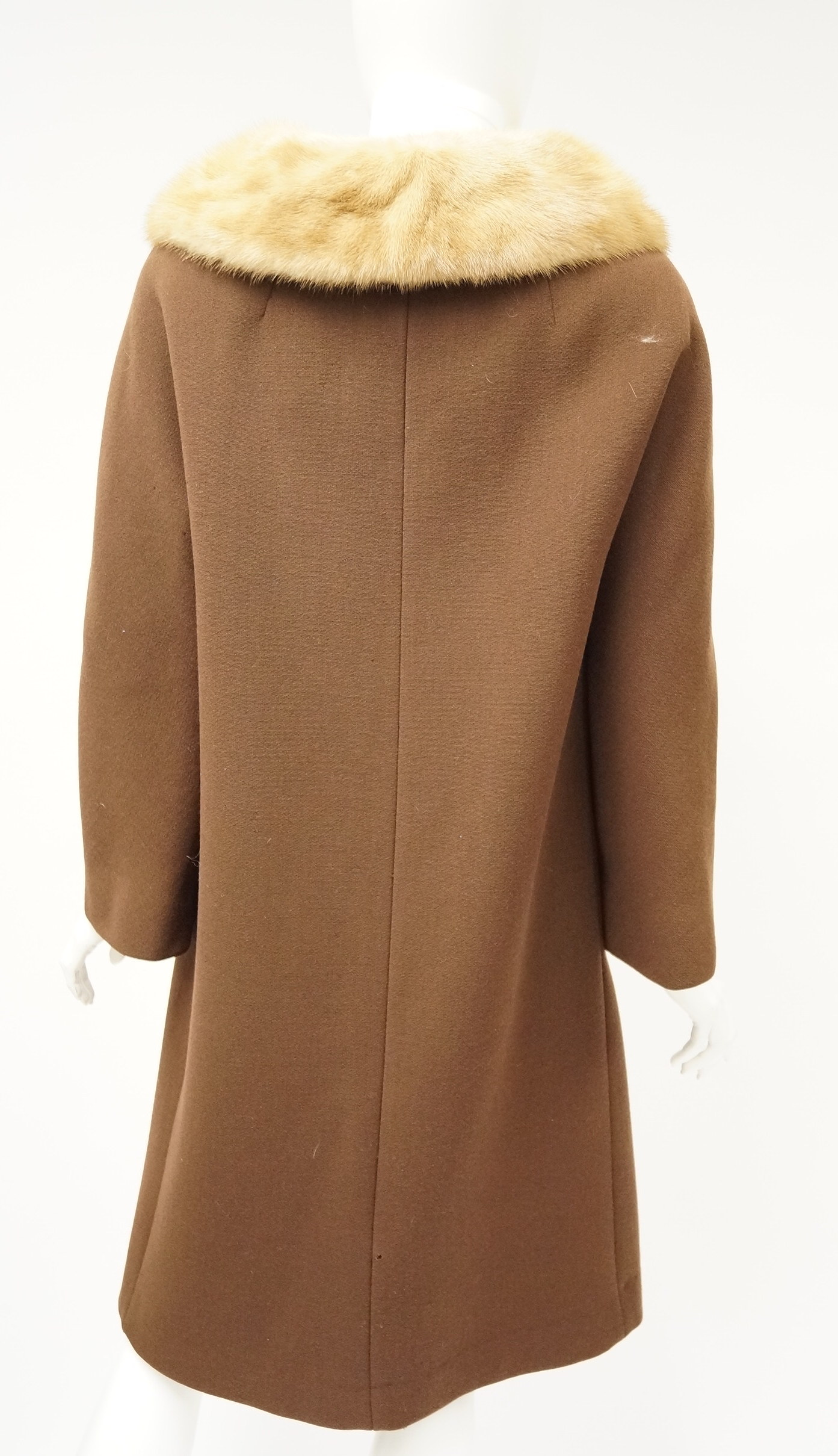 Set of Vintage Coats with Fur Collars