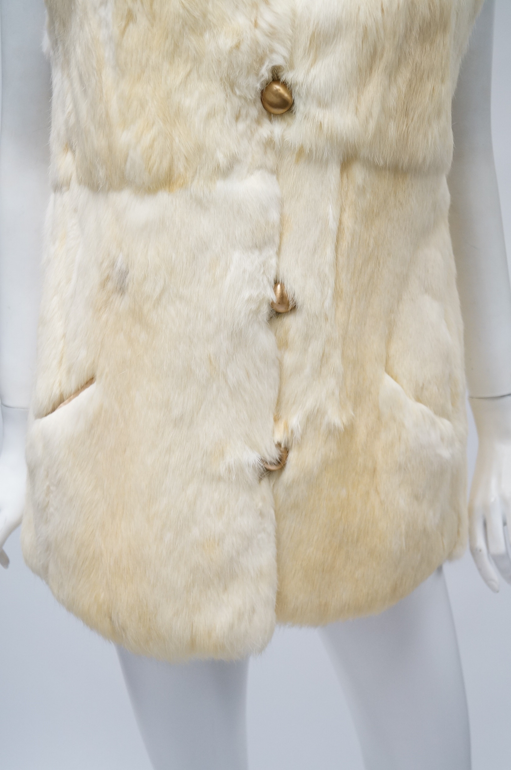 Neiman Marcus Rabbit Fur Vest