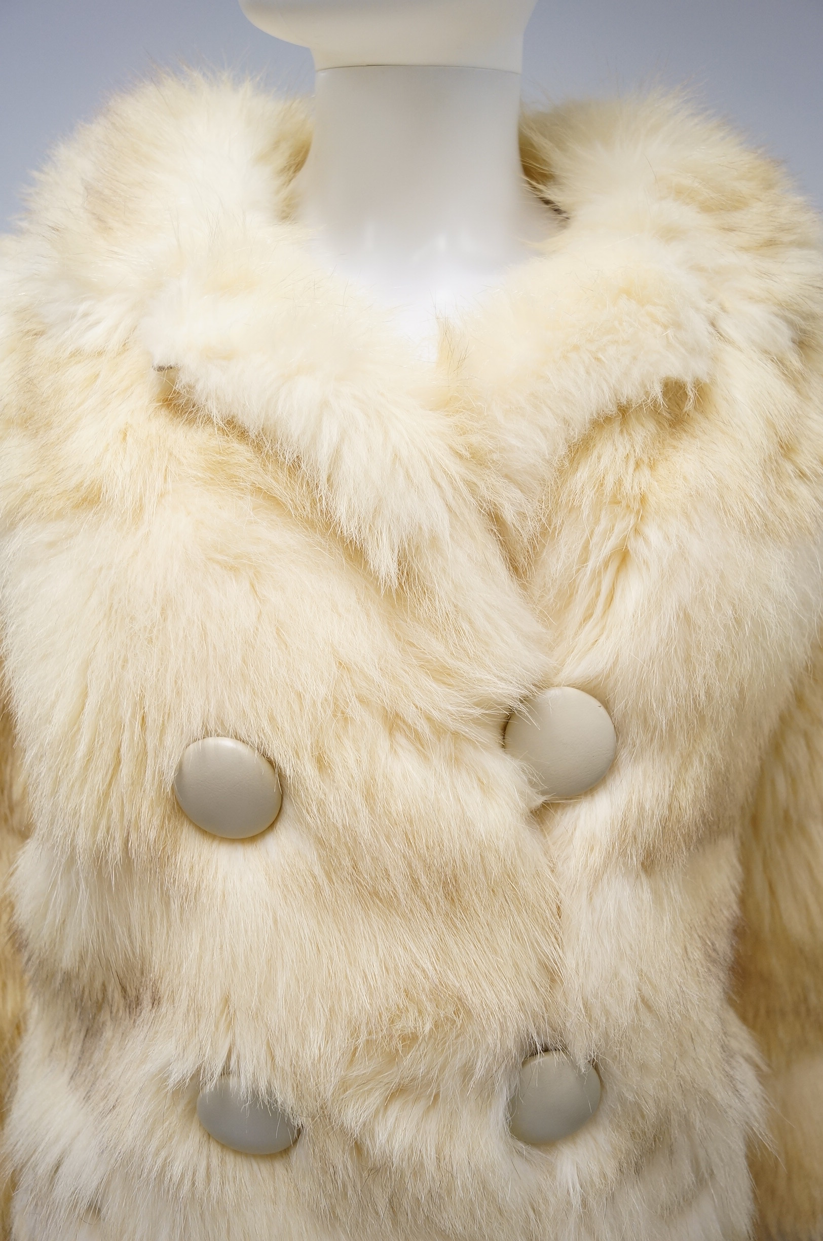 Vintage Scuby Coyote Fur Coat