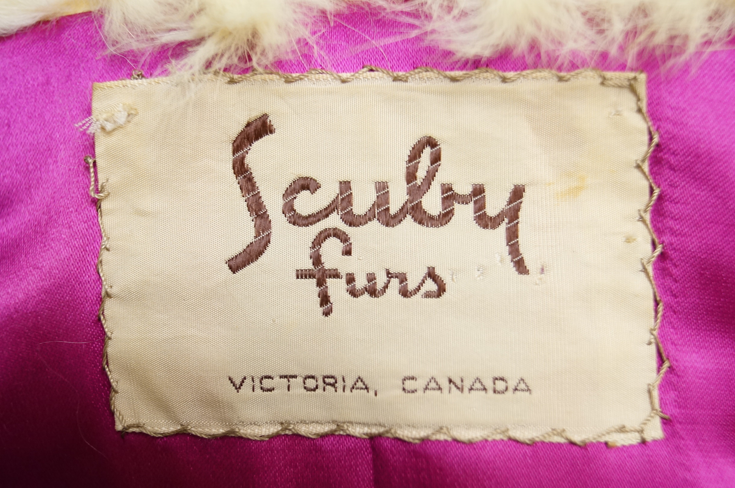 Vintage Scuby Coyote Fur Coat