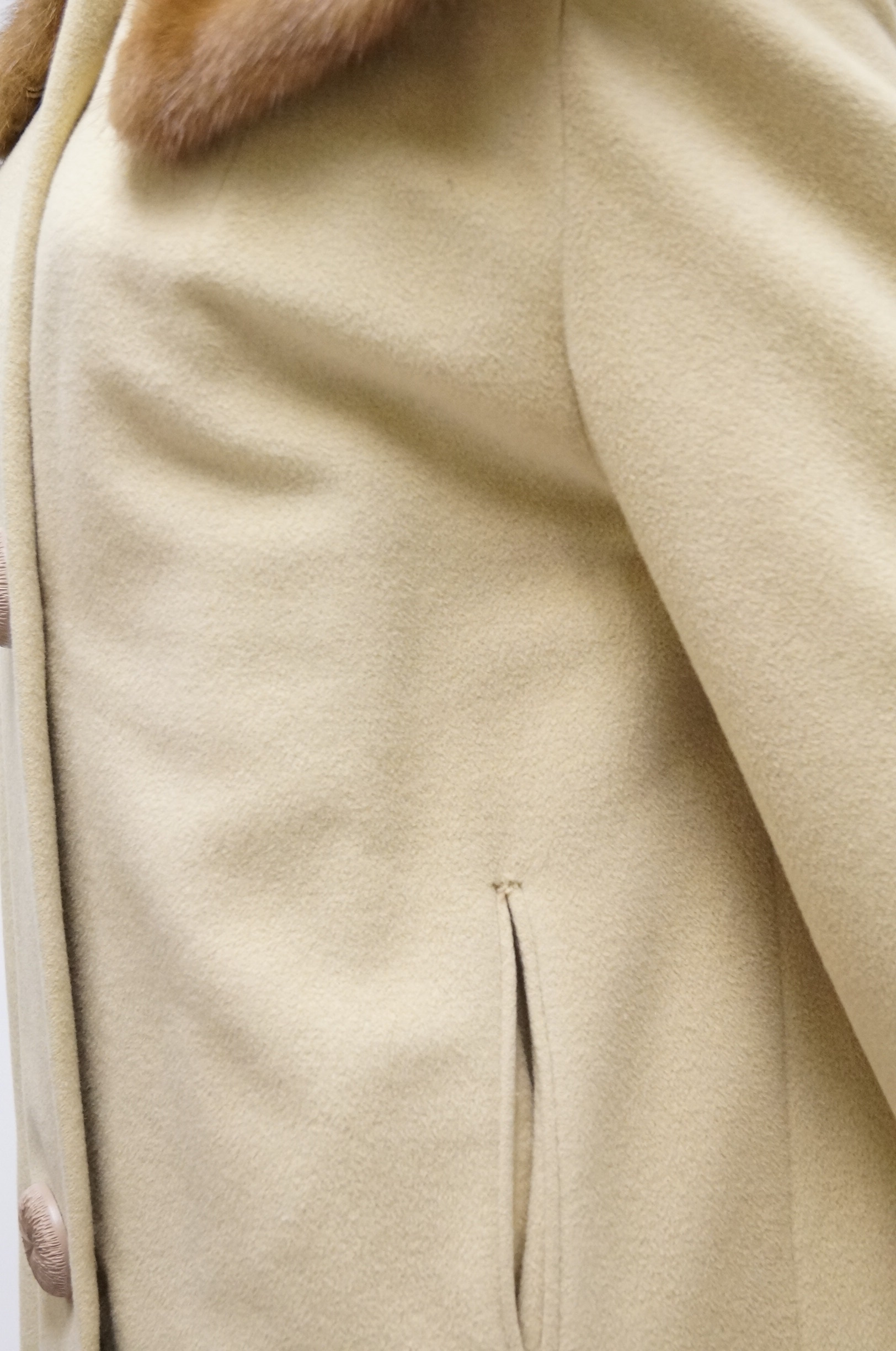 Set of Vintage Coats with Fur Collars