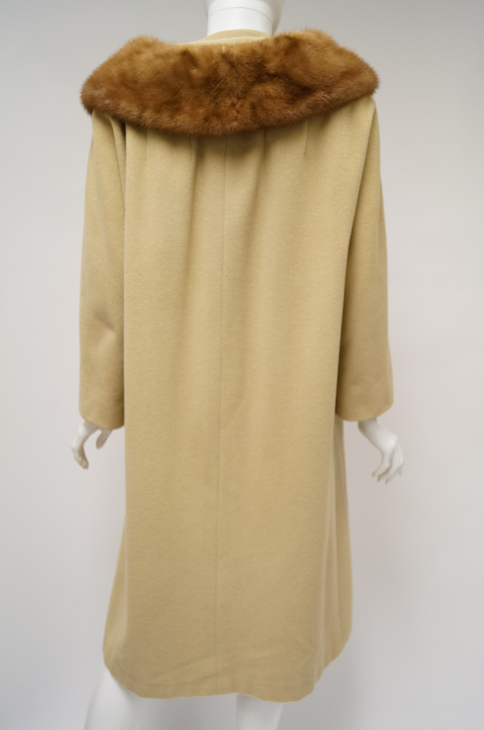 Set of Vintage Coats with Fur Collars
