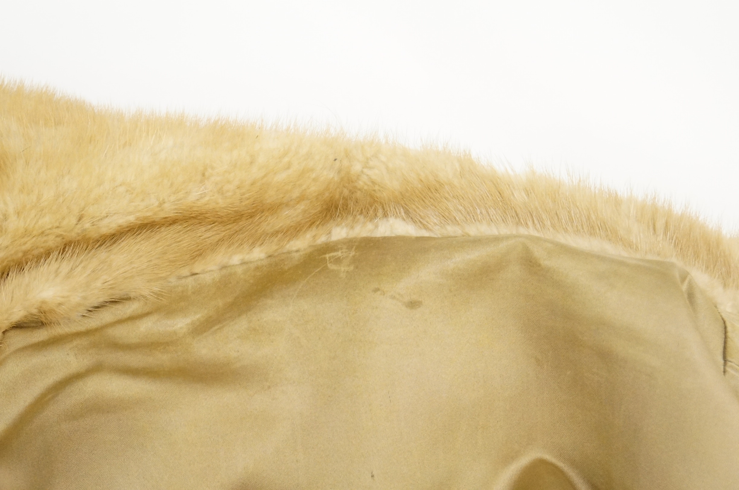 Vintage Mink and Leather Coat