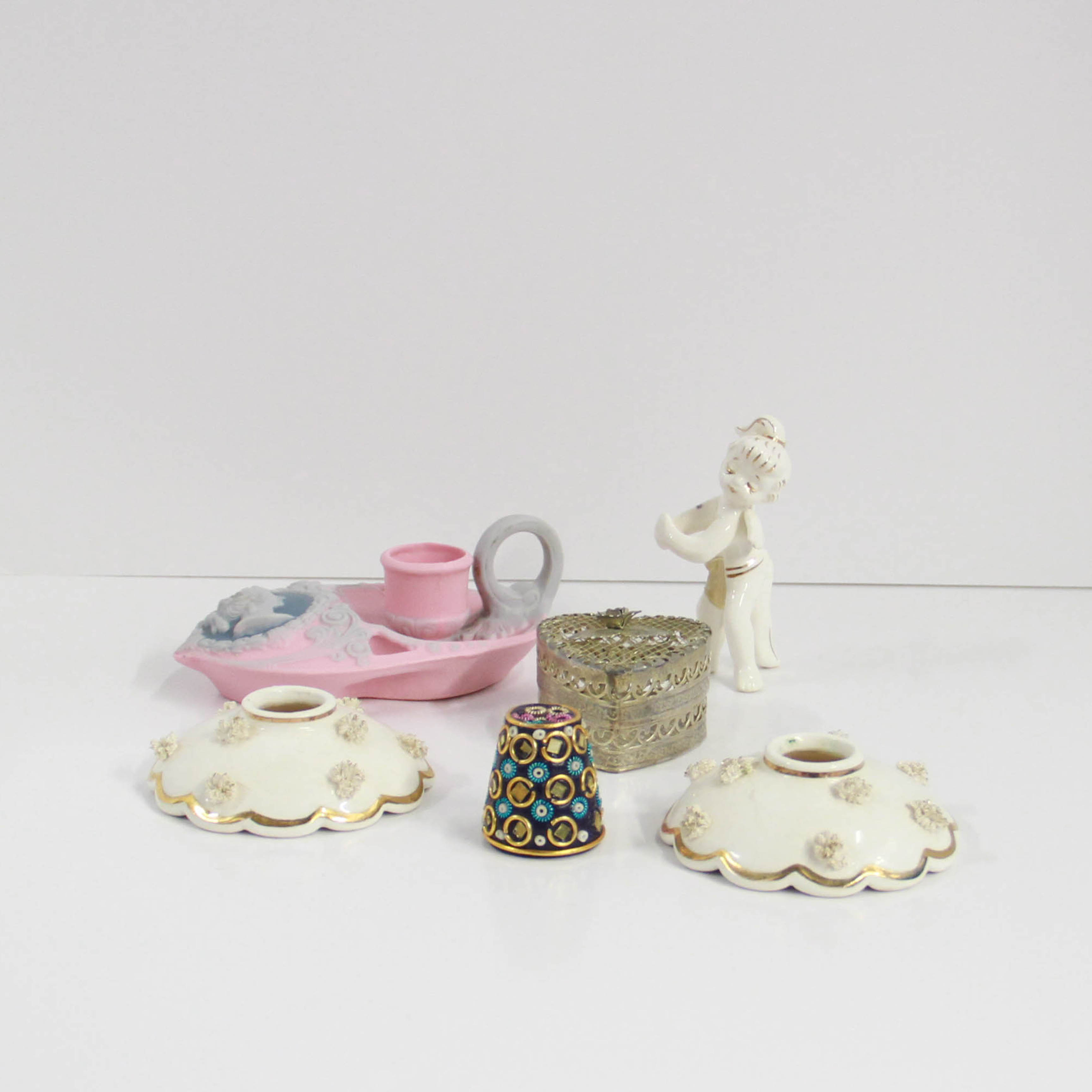 Assortment of Vintage Decorative Pieces