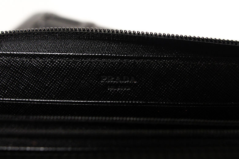 Black Prada Wallet