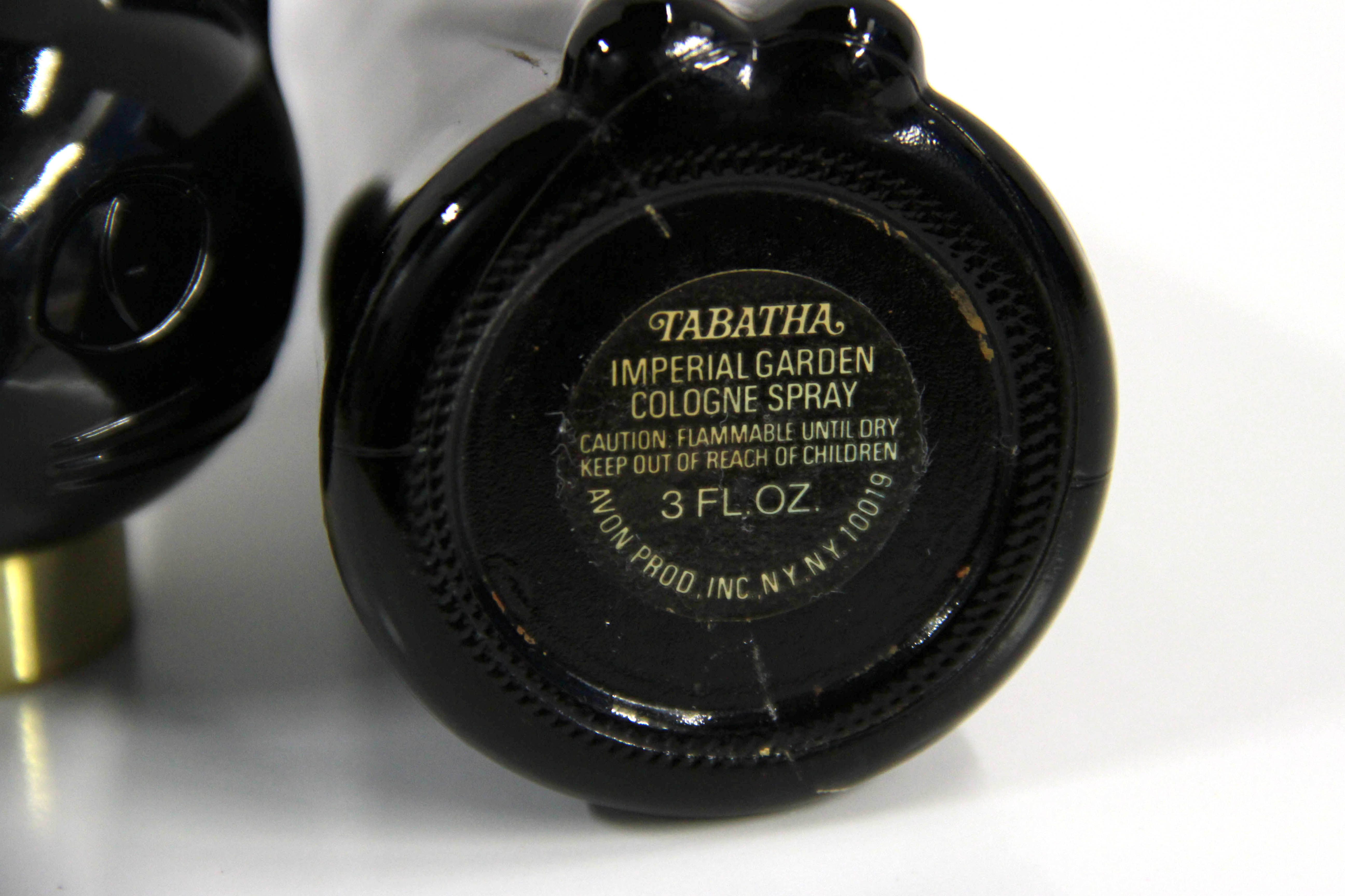 Group of Avon Novelty Perfume Bottles