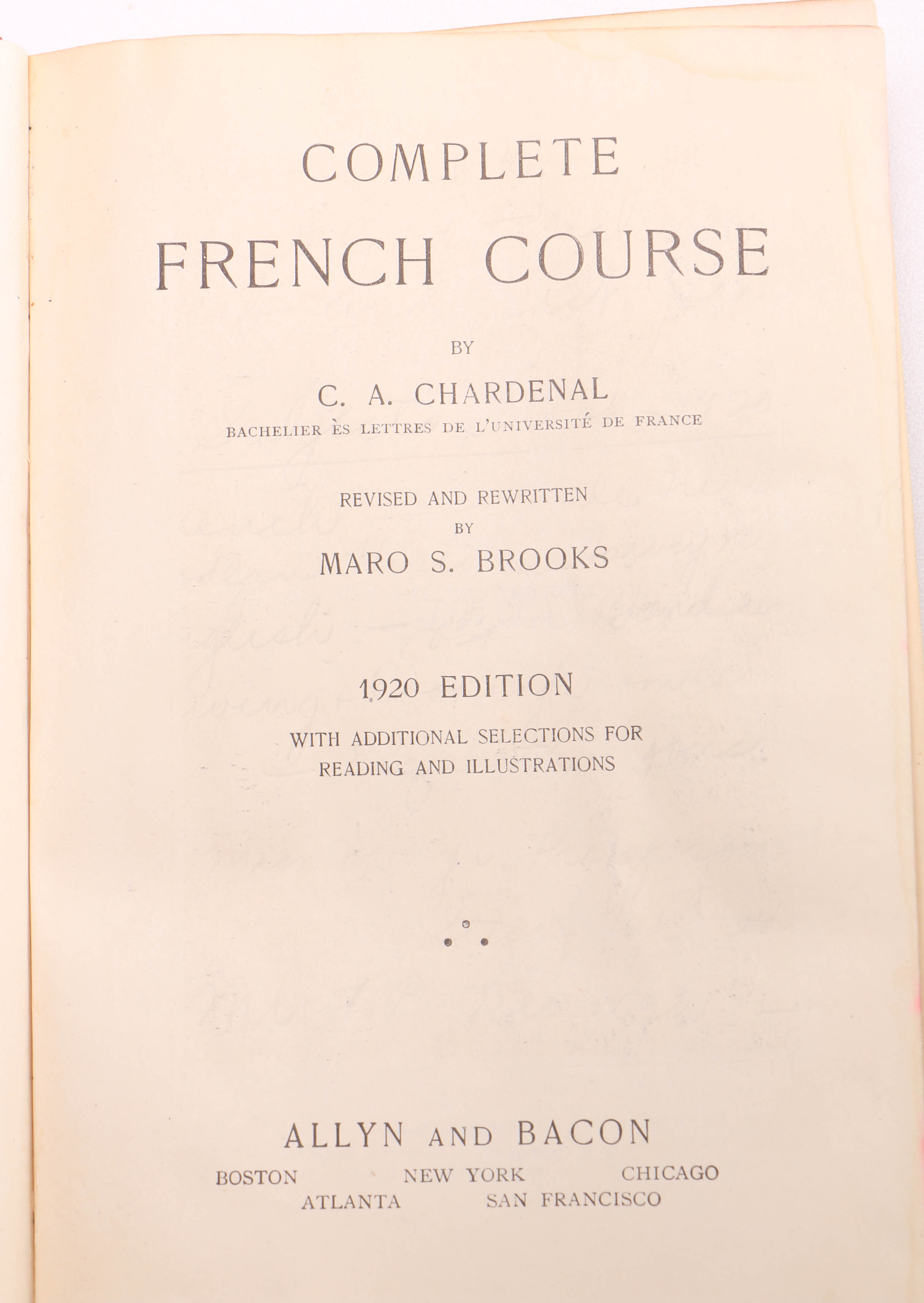 Collection of Early 20th Century Books